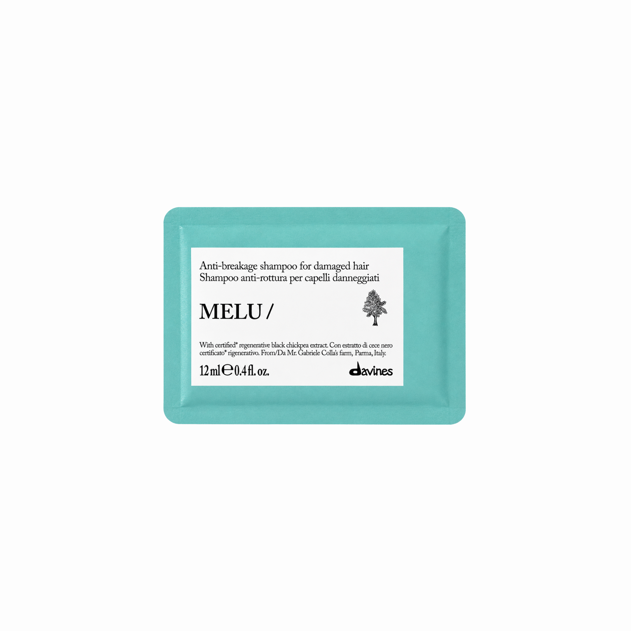 Gift with Purchase - Davines. MELU Anti-Breakage Shampoo for Damaged Hair - 12 ml