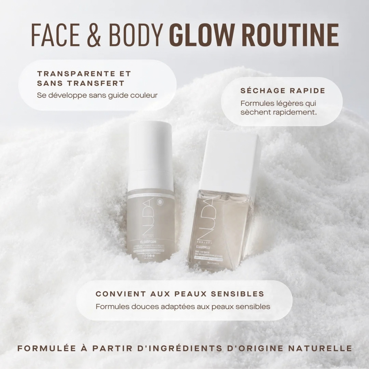 Nuda. Coffret Bronze de Saison - Cloudfoam et Cloudmist