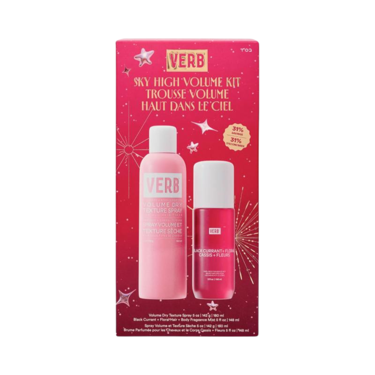 Verb. Trousse Volume Haut Dans Le Ciel - Volume Et Brume Parfumée