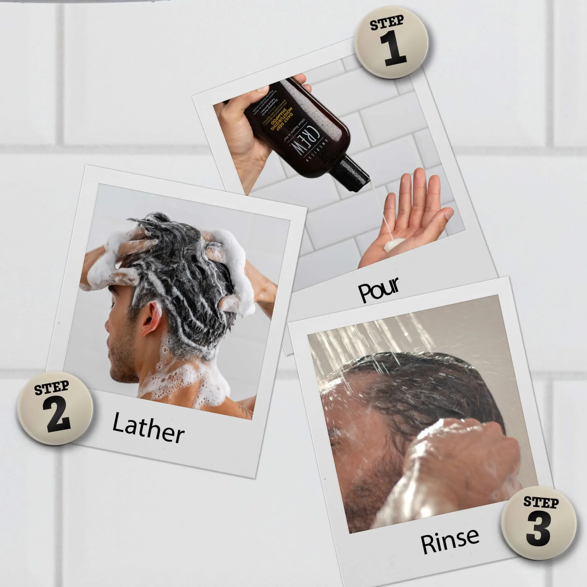American Crew. Shampoing Hydratant Profond Quotidien - 250 ml