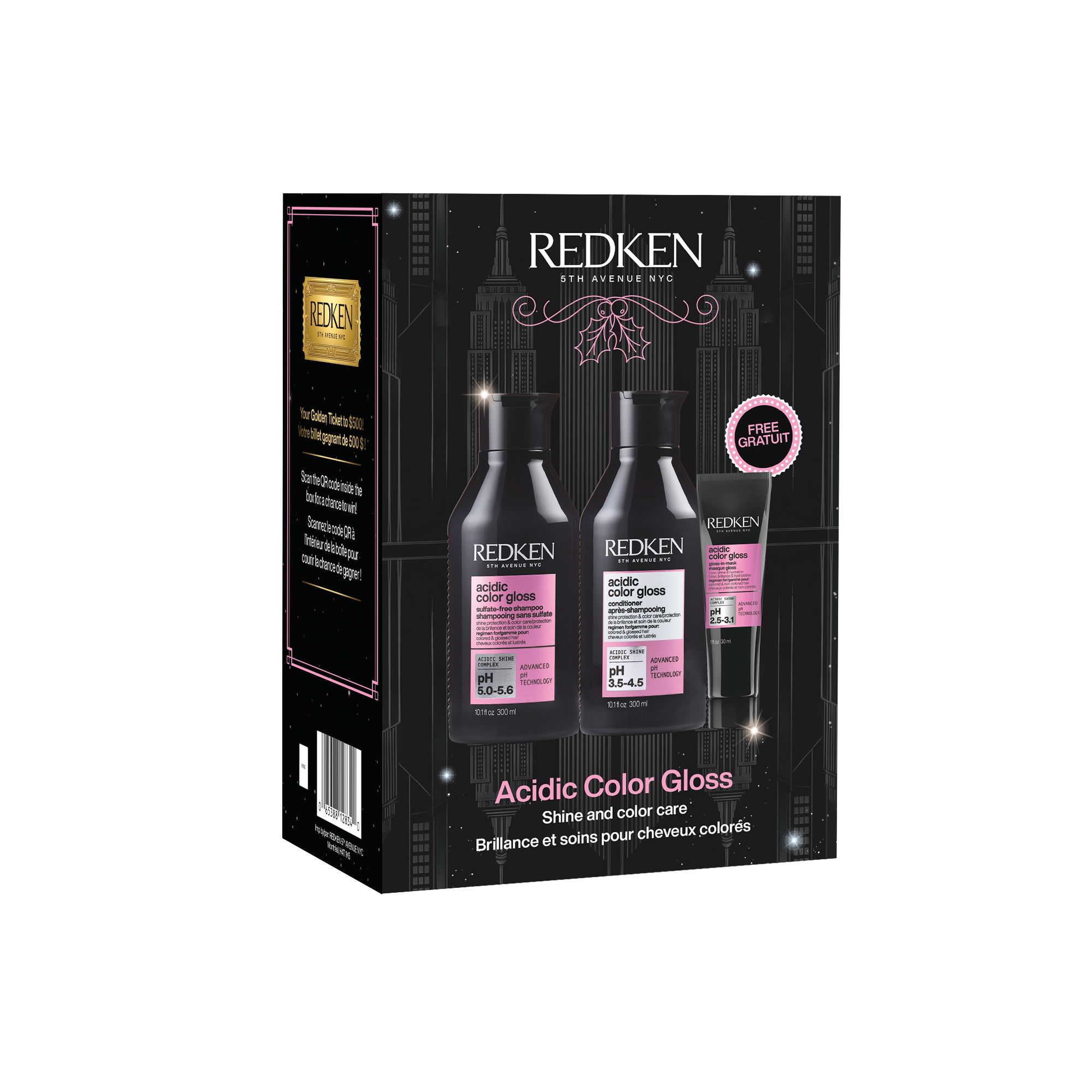 Redken. Holiday Gift Set - Acidic Color Gloss