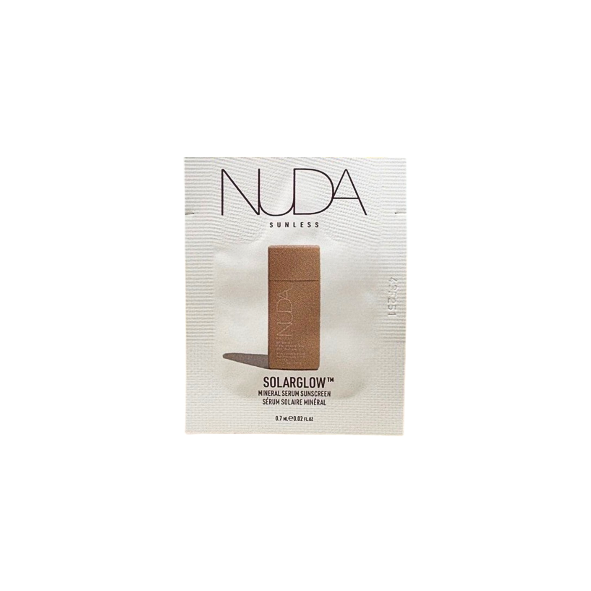 Prime avec Achat - Nuda. Sérum Solaire Minéral Solarglow - 0,7 ml