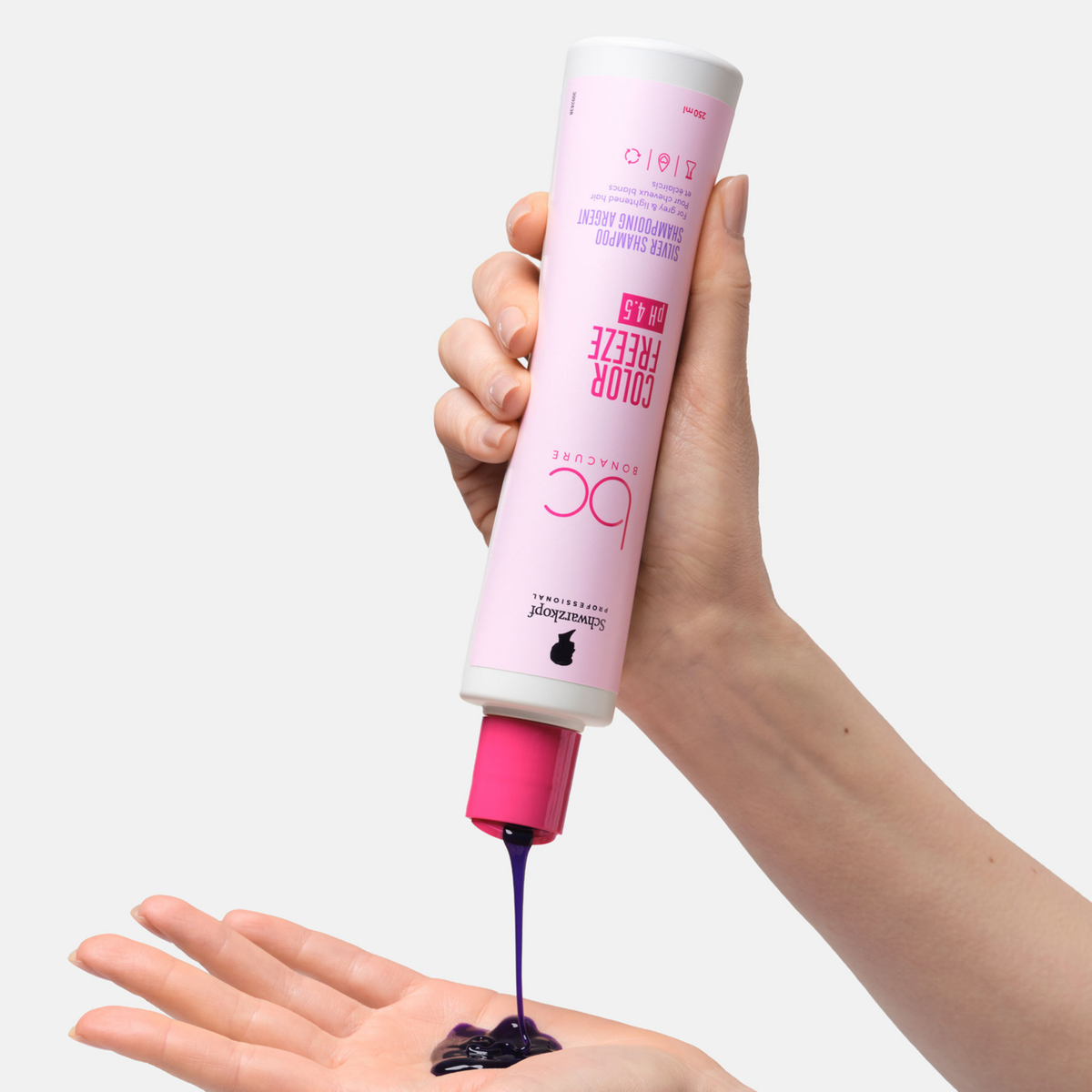 Schwarzkopf. Shampoing Violet Bonacure Color Freeze Argent - 250 ml