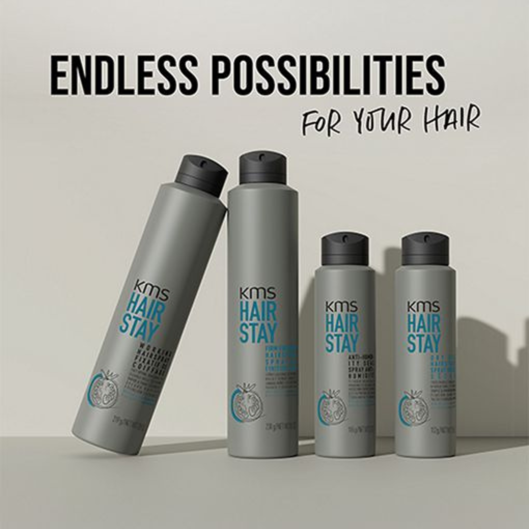 KMS. Spray De Finition Fort Hairstay - 230 g