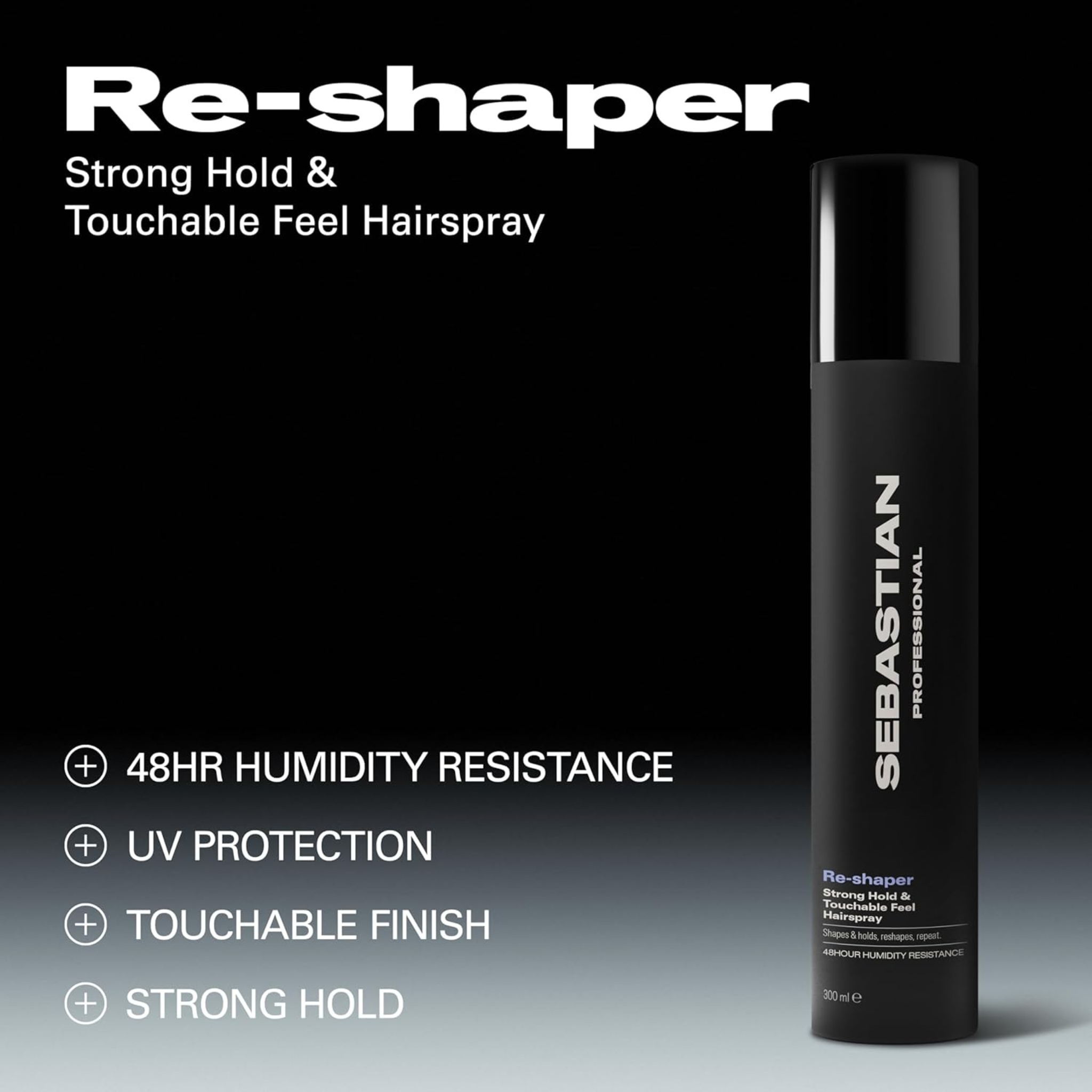 Sebastian. Re-Shaper Strong Hold Hairspray - 43 g