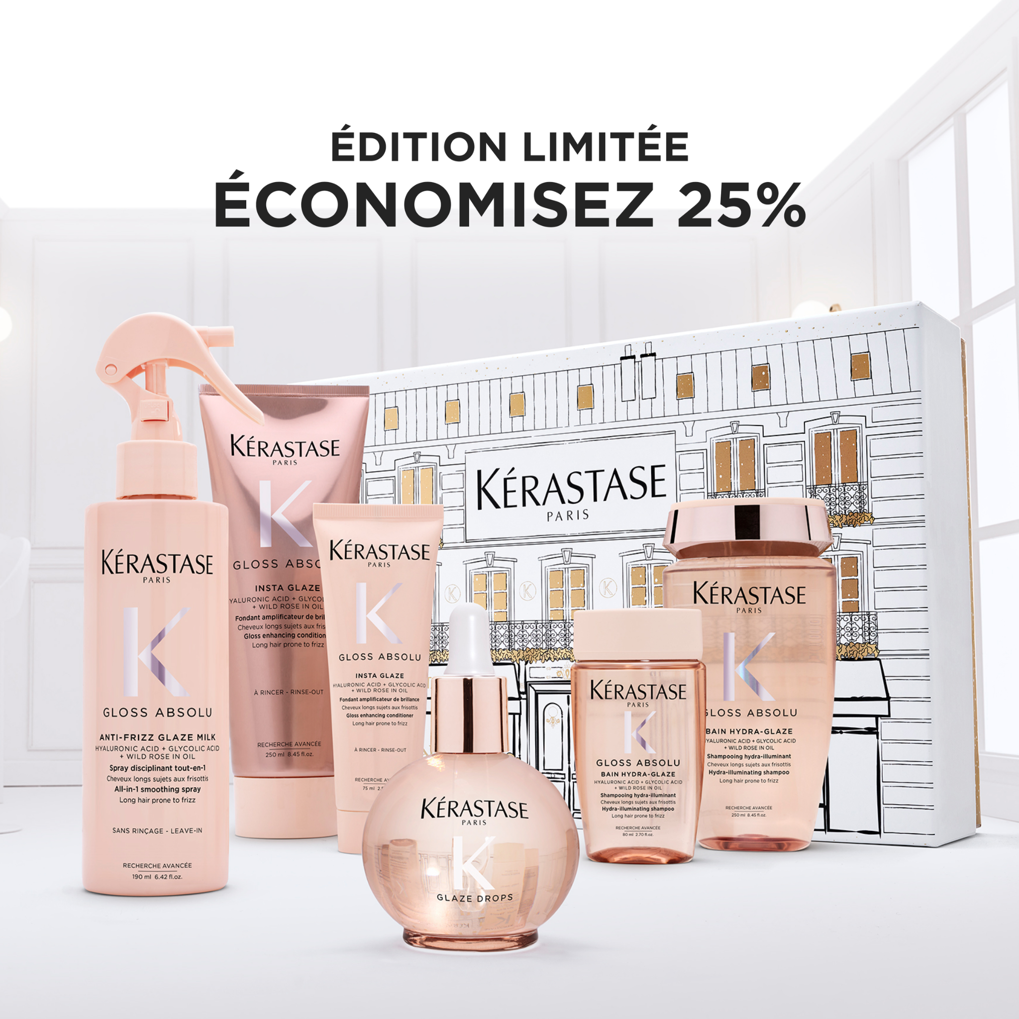 Kérastase. Holiday Gift Set - Gloss Absolu (Launching September 15, 2025)