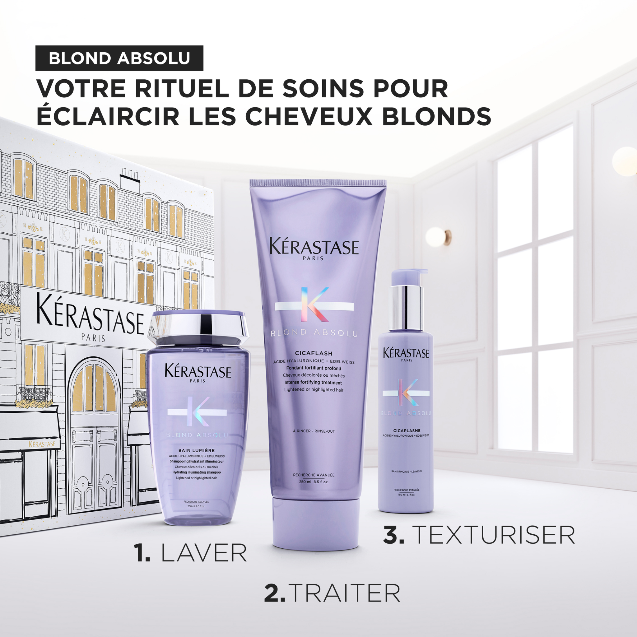 Kérastase. Holiday Gift Set - Blond Absolu (Launching September 15, 2025)