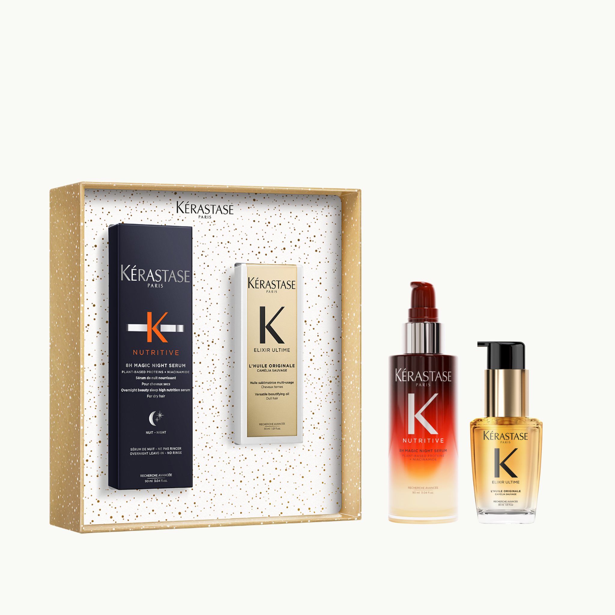 Kérastase. Discovery Set - Nutritive and Elixir Ultime (Launch September 15, 2025)
