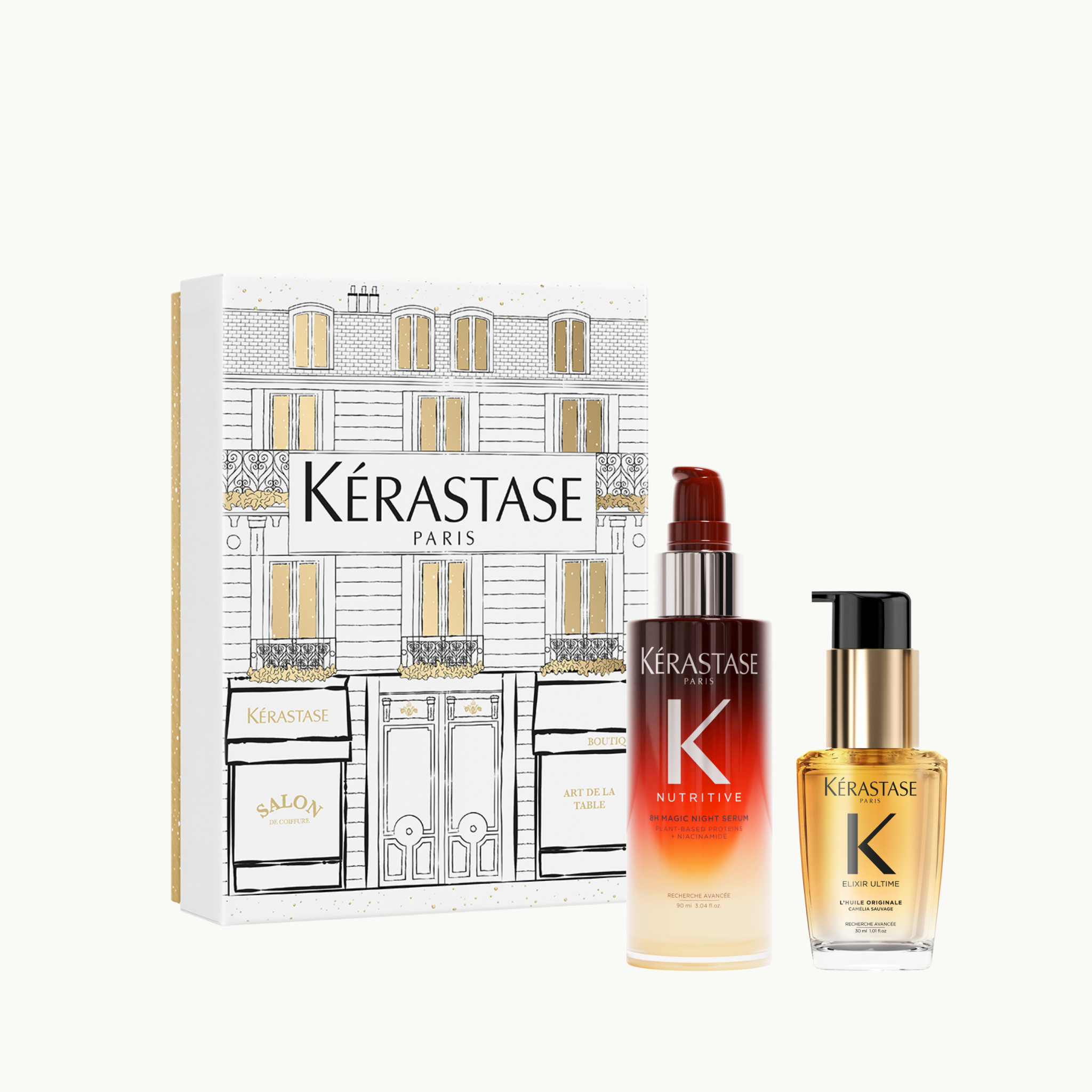 Kérastase. Discovery Set - Nutritive and Elixir Ultime (Launch September 15, 2025)