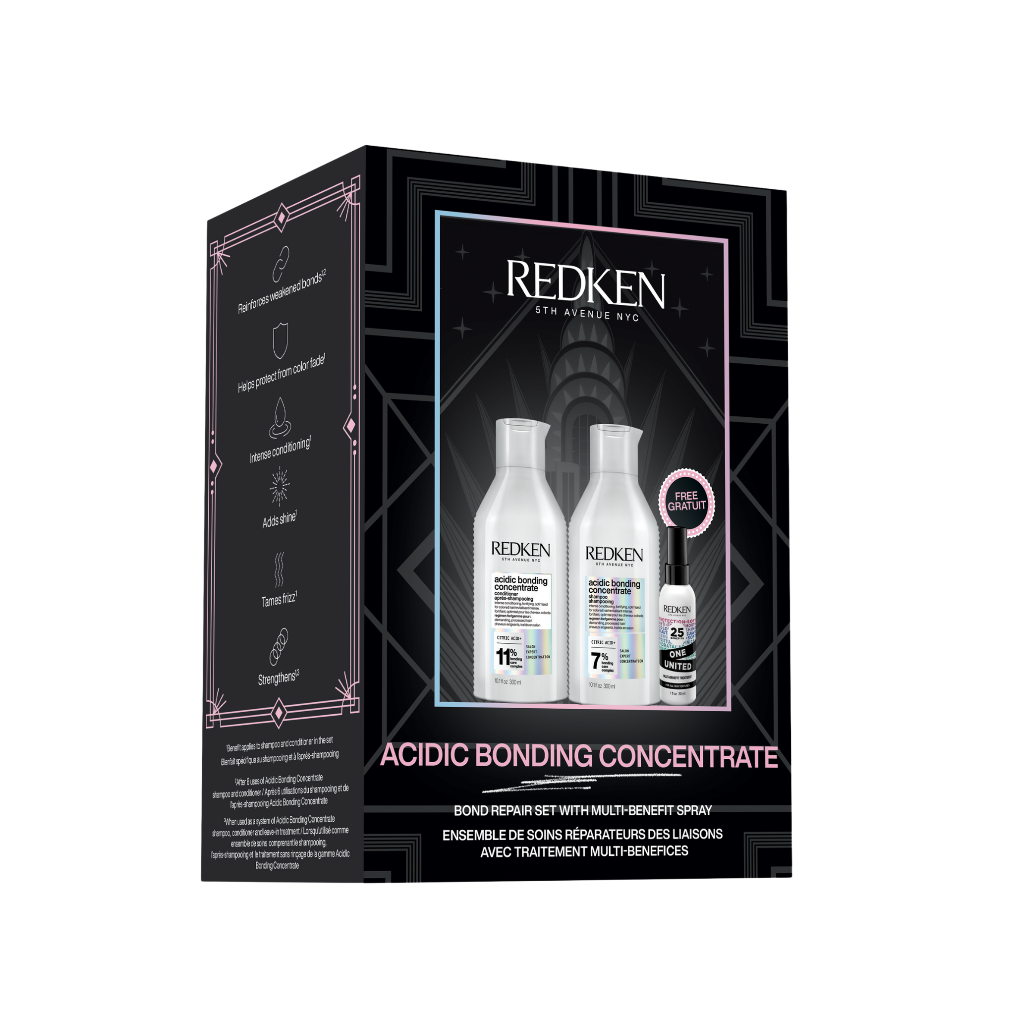 Redken. Holiday Gift Set - Acidic Bonding Concentrate