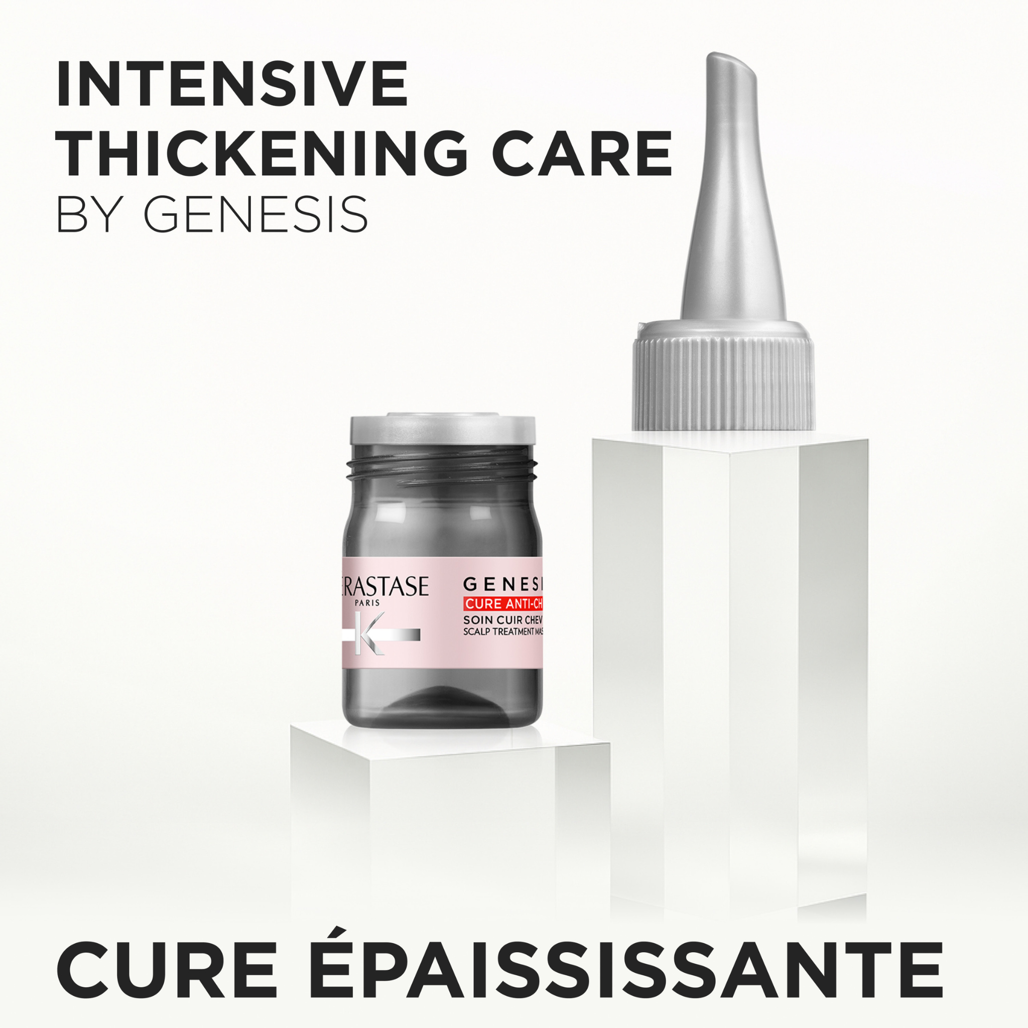 Kérastase. Genesis Cure Épaississante pour Cheveux Clairsemés - 10 X 6 ml (Lancement 1er décembre)