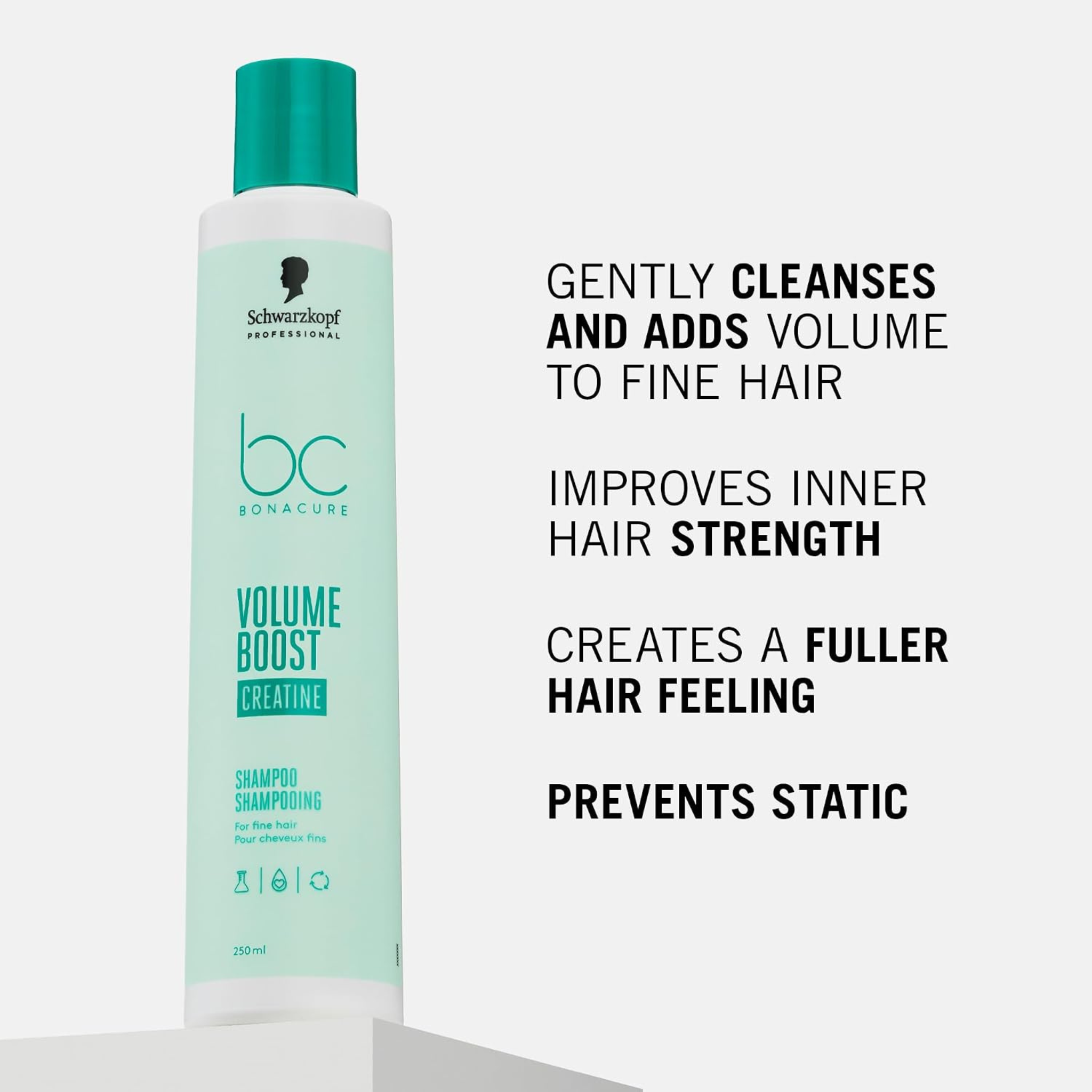Schwarzkopf. Bonacure Volume Boost Fine Hair Shampoo - 1000 ml