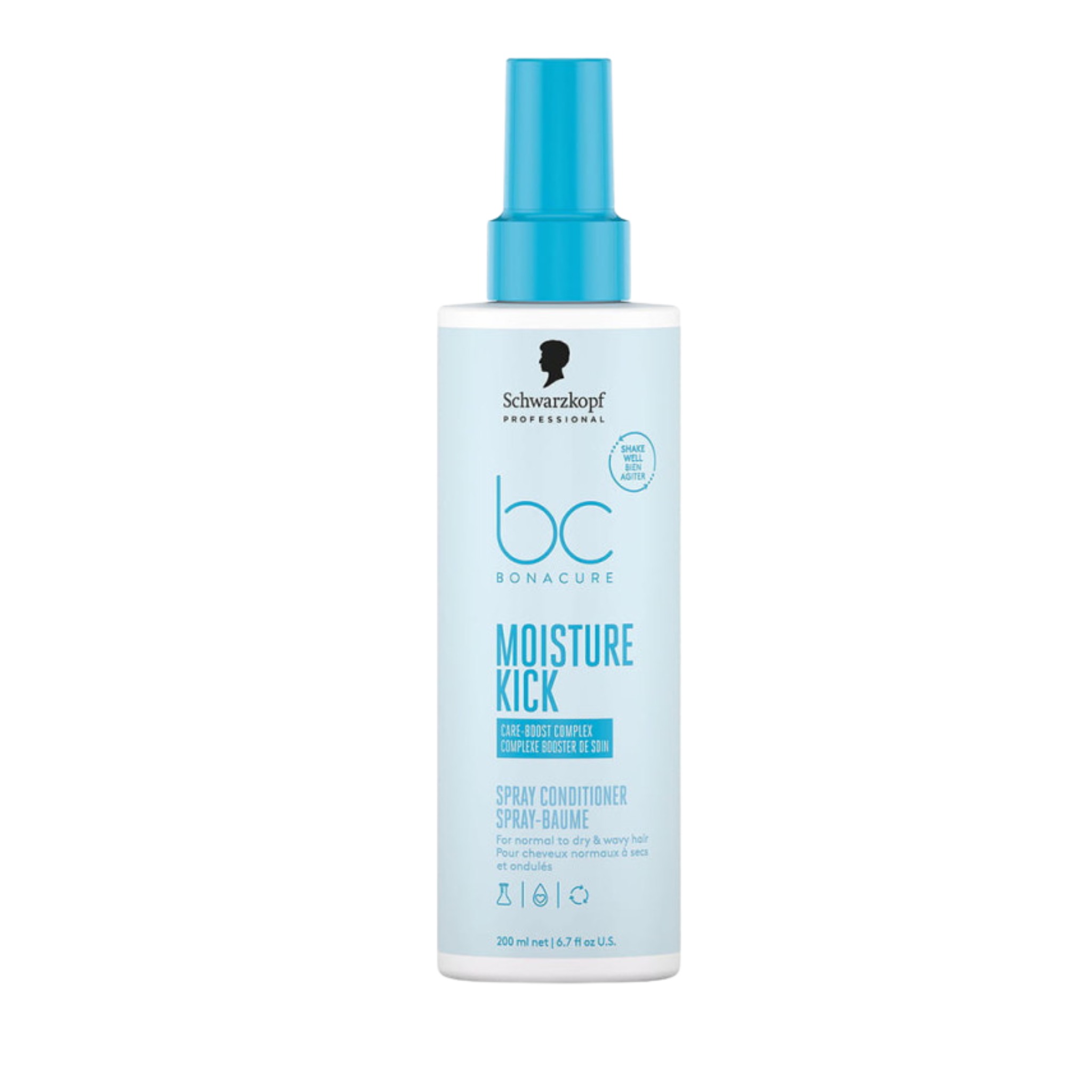 Schwarzkopf. Bonacure Moisture Kick Dry Hair Spray Conditioner - 400 ml