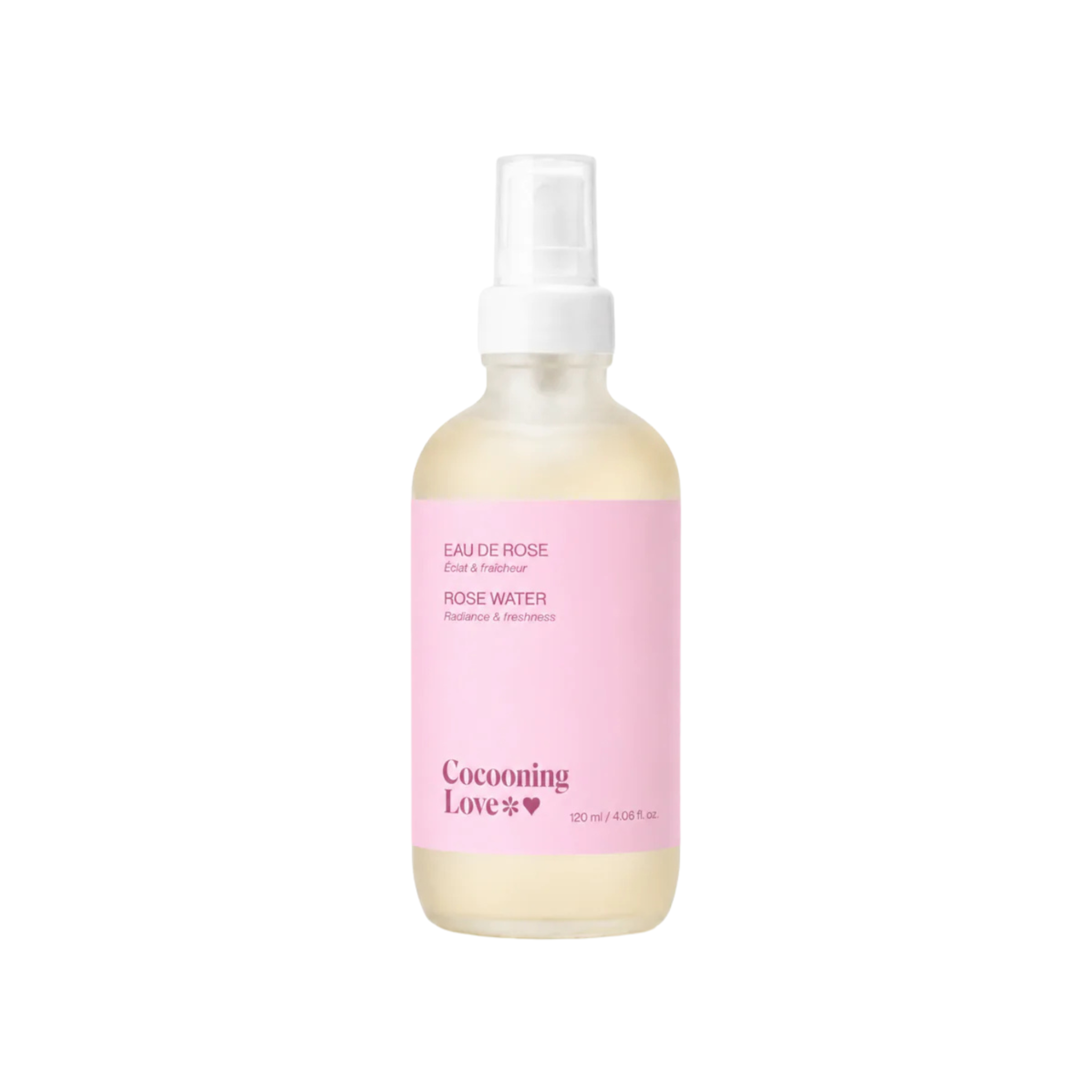 Cocooning Love. Rose Water - Radiance & Freshness - 120 ml