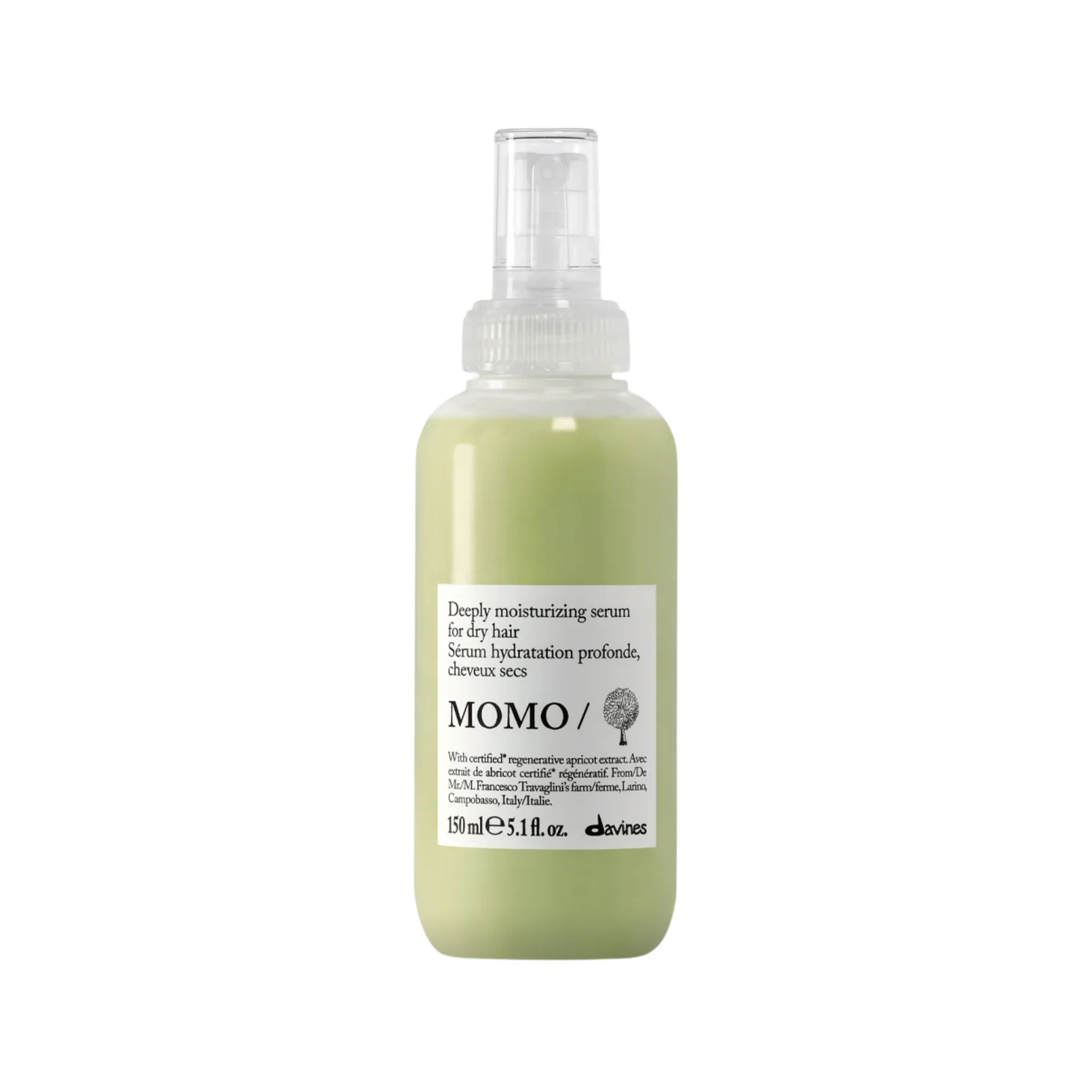 Davines. Sérum Hydratation Profonde Cheveux Secs MOMO - 150 ml