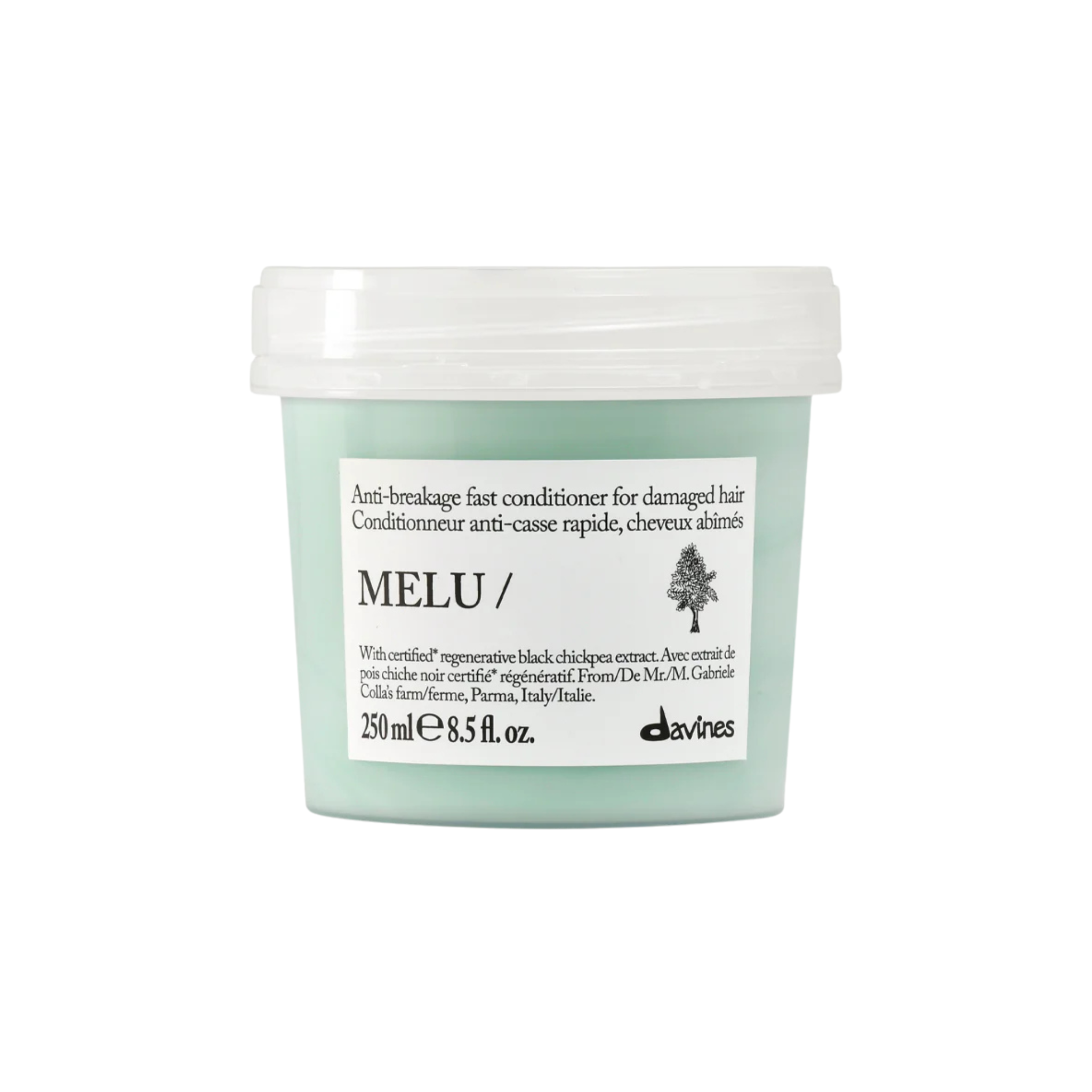 Davines. Revitalisant Anti-Casse Rapide Cheveux Abîmés MELU - 250 ml