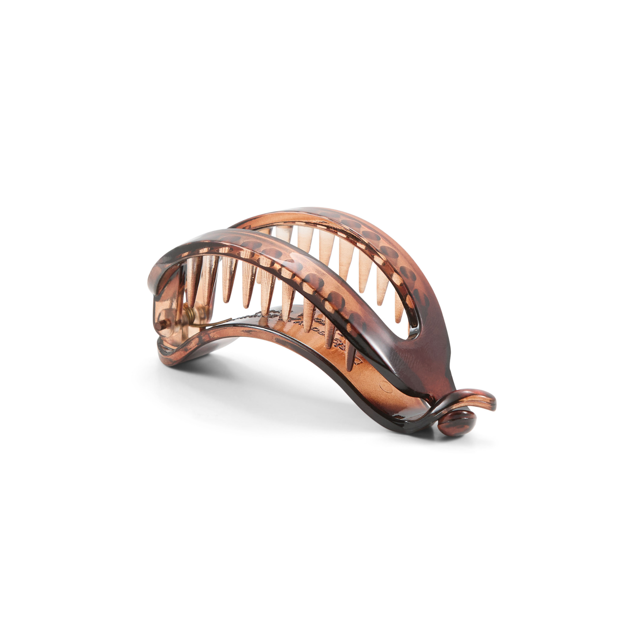 Concept C. Openwork Banana Clip - Brown