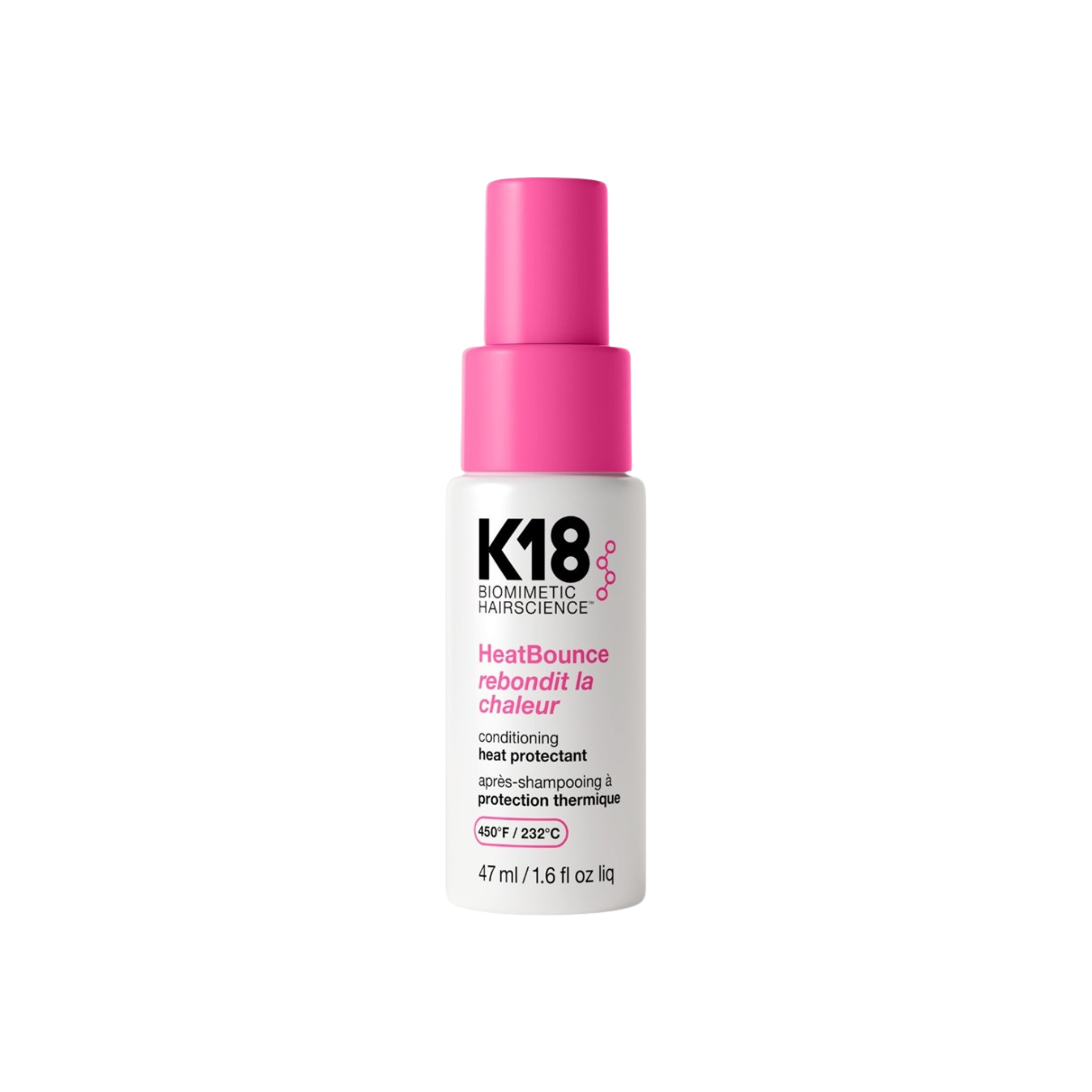 K18. Heat Bounce Leave-In Conditioning Heat Protectant - 47 ml