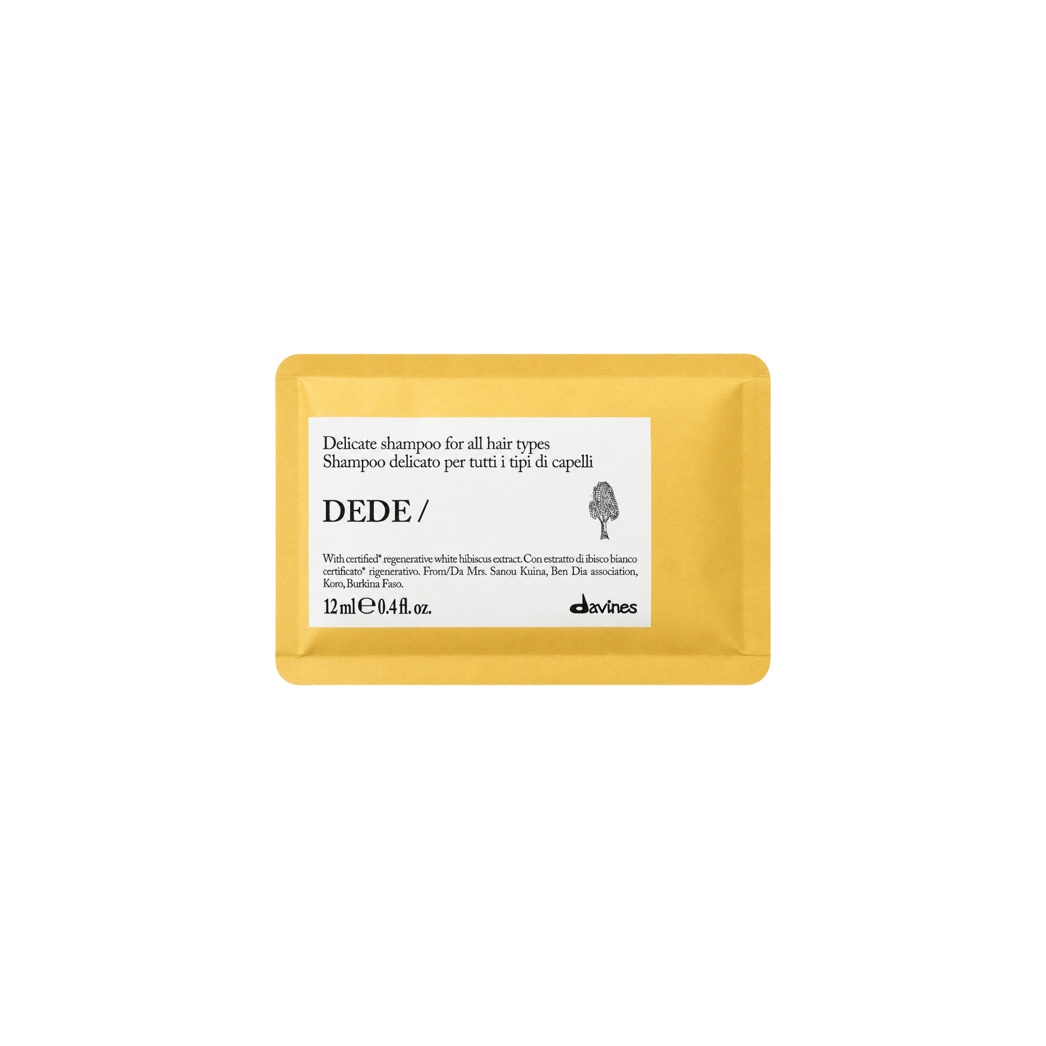Gift with Purchase - Davines. DEDE Delicate Shampoo - 12 ml