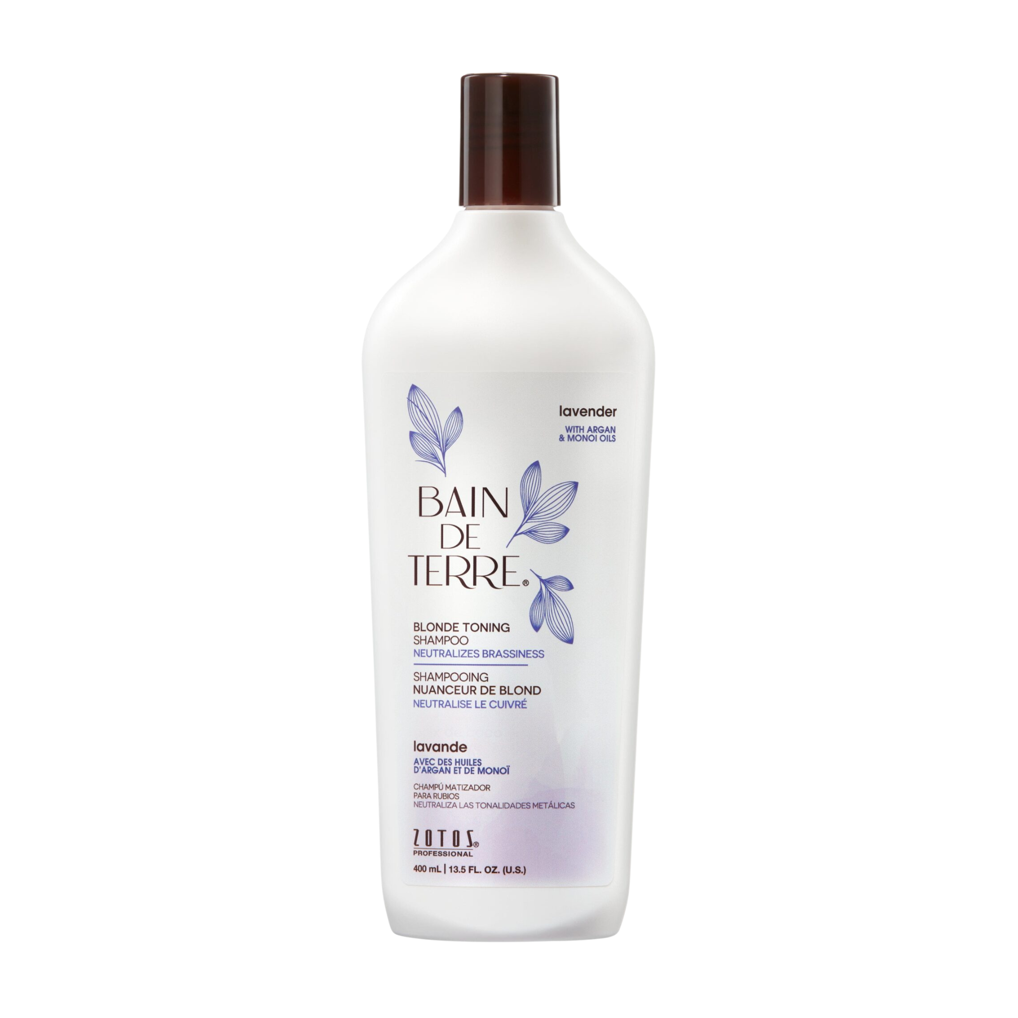 Bain De Terre. Lavender Blonde Toning Shampoo - 400 ml
