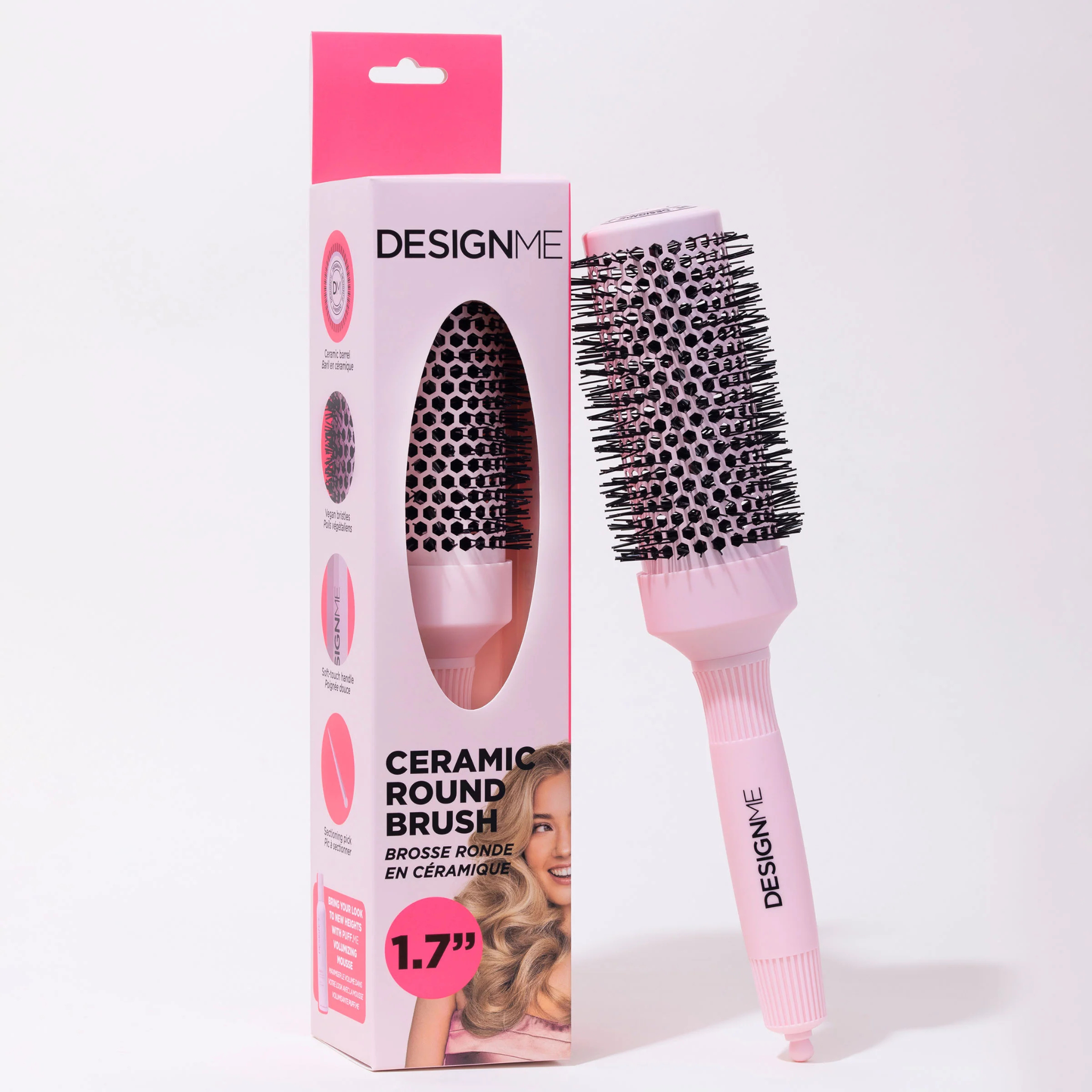 Design Me. Brosse Ronde En Céramique