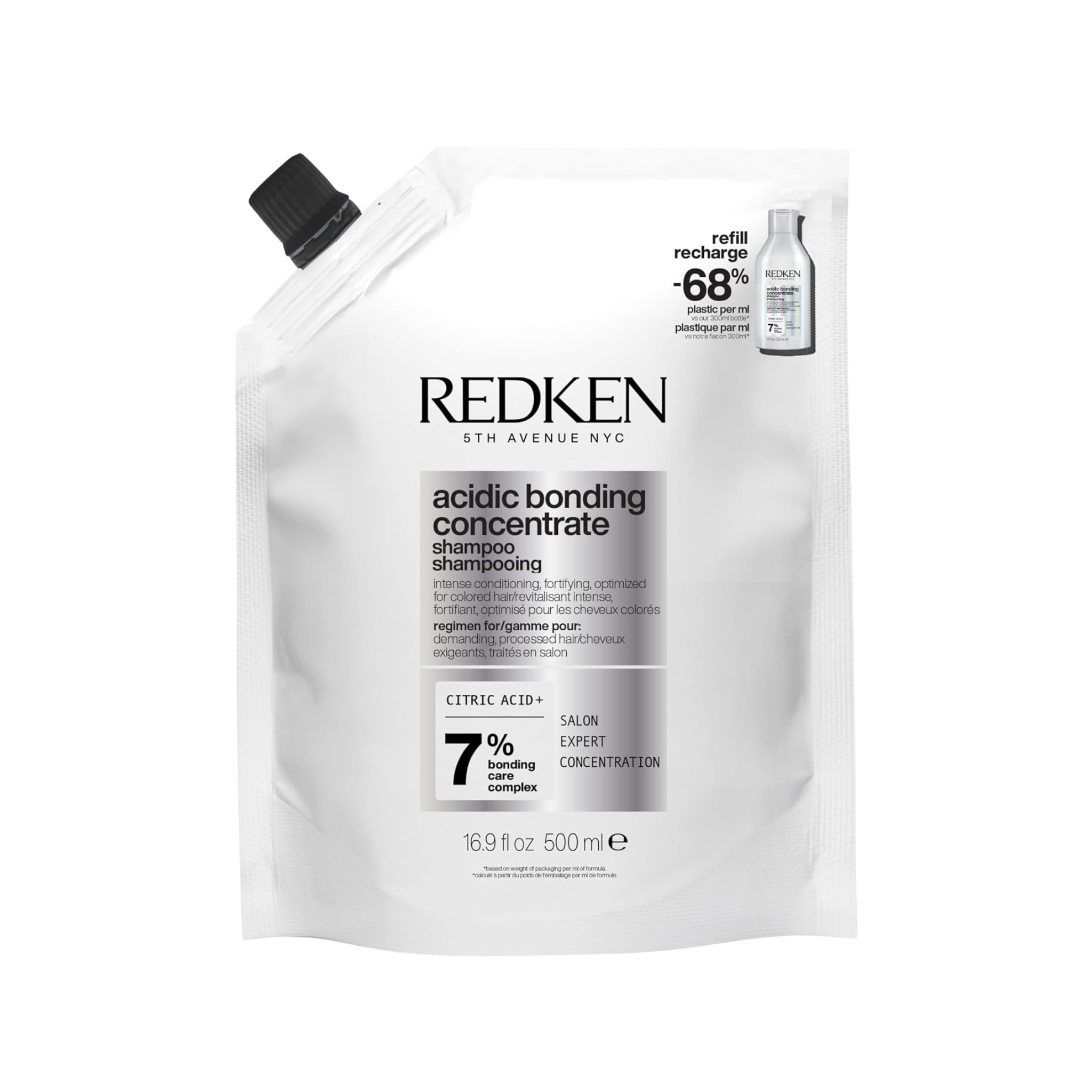 Redken. Acidic Bonding Concentrate 7% Shampoo Refill - 500 ml
