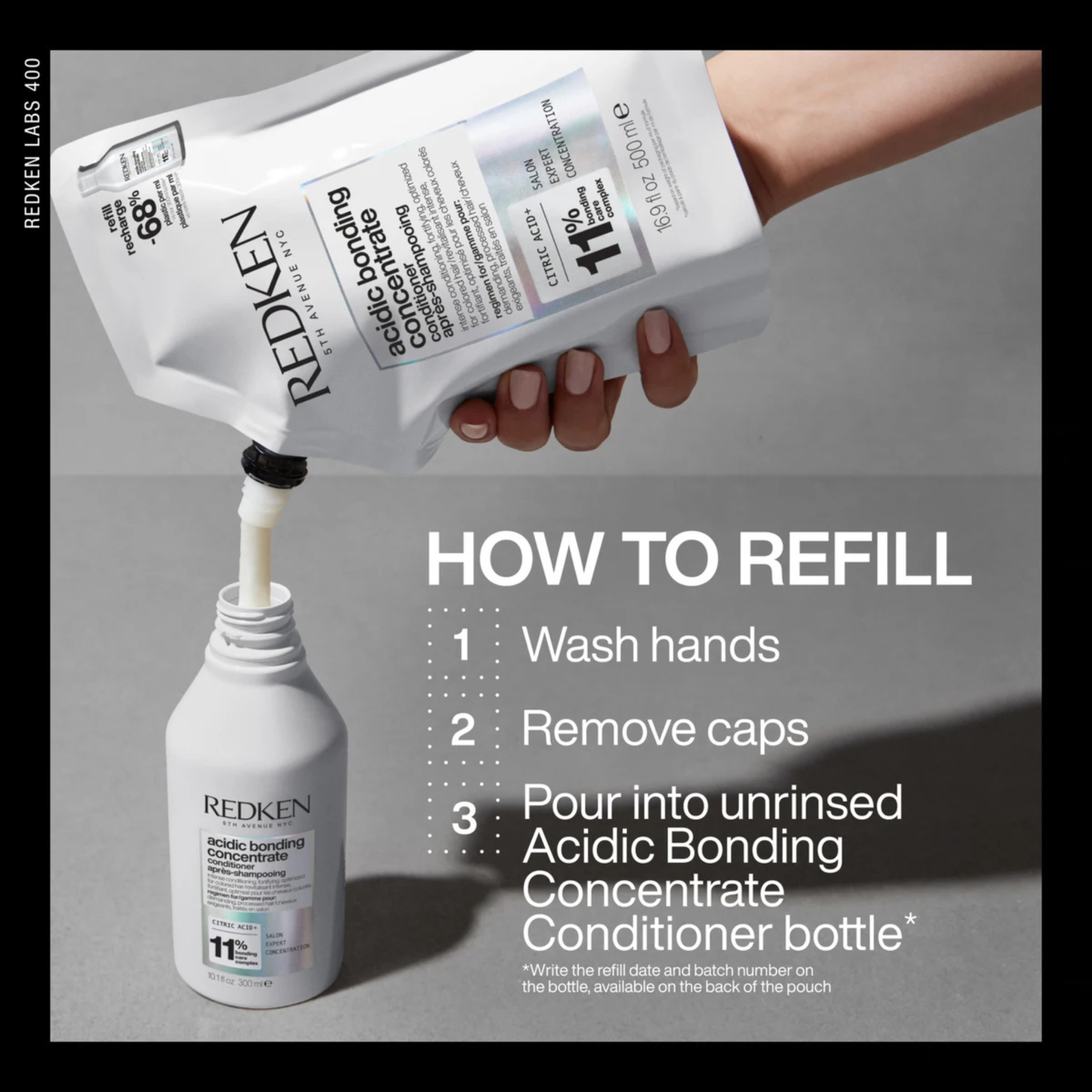 Redken. Acidic Bonding Concentrate 11% Conditioner Refill - 500 ml