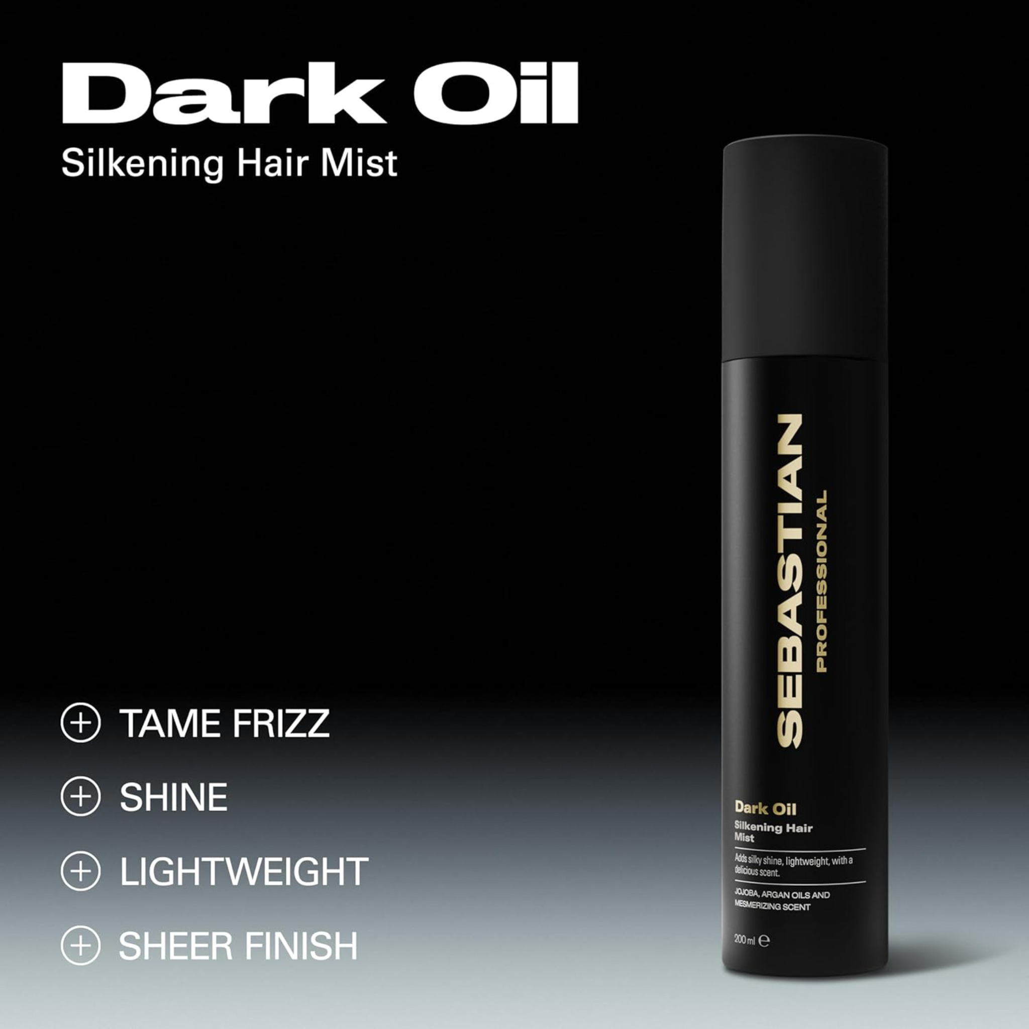 Sebastian. Brume Capillaire Adoucissante Dark Oil - 4.5 oz
