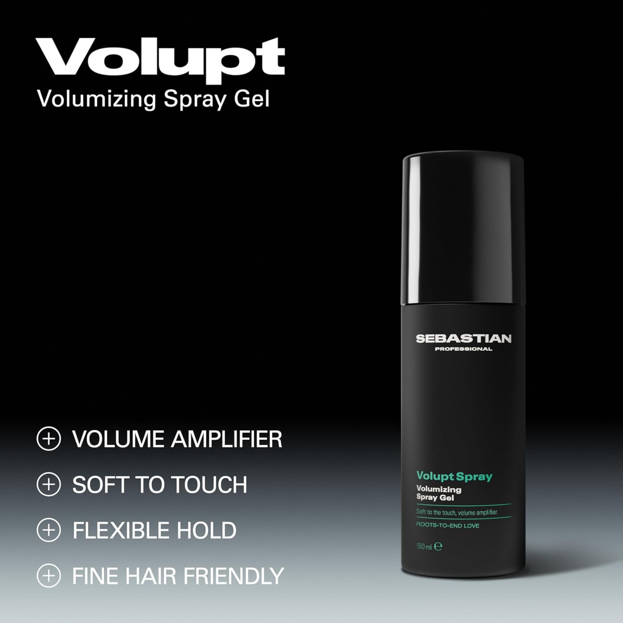 Sebastian. Spray Gel Volumisant Volupt - 150 ml