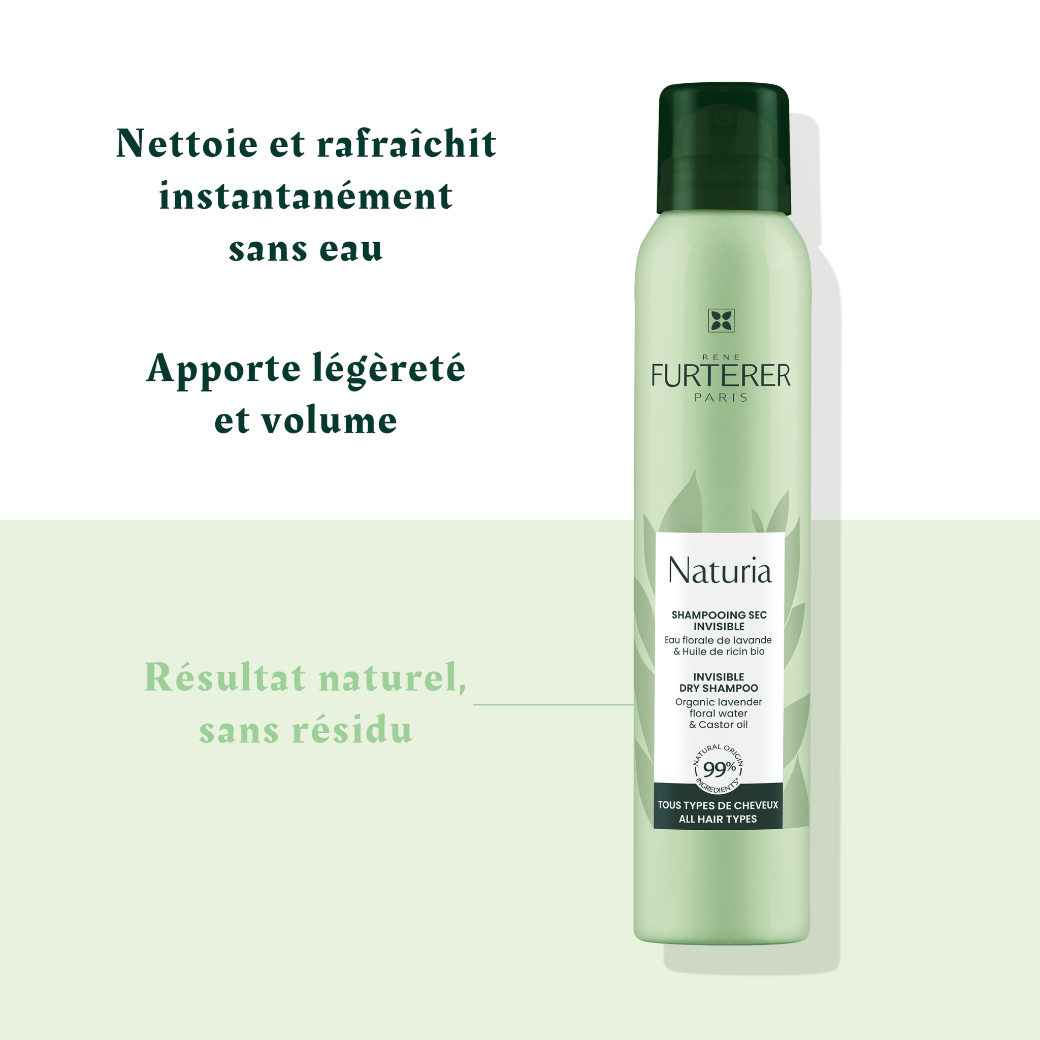 René Furterer. Naturia dry shampoo - 200 ml
