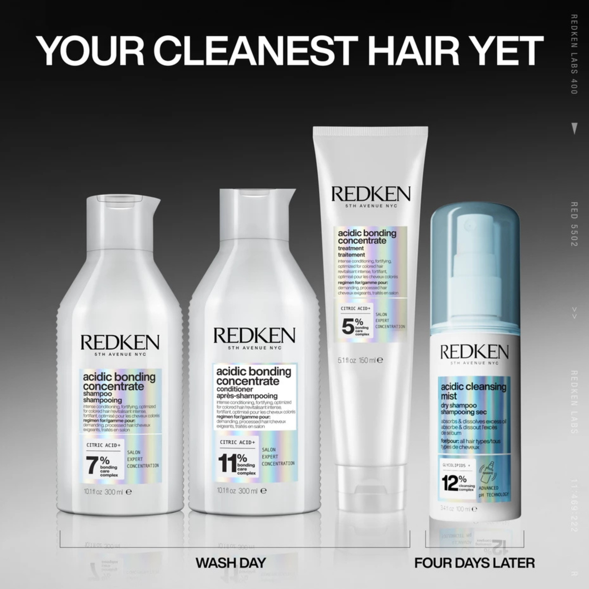 Redken. Shampoing Sec Acidic Cleansing Mist - 100 ml