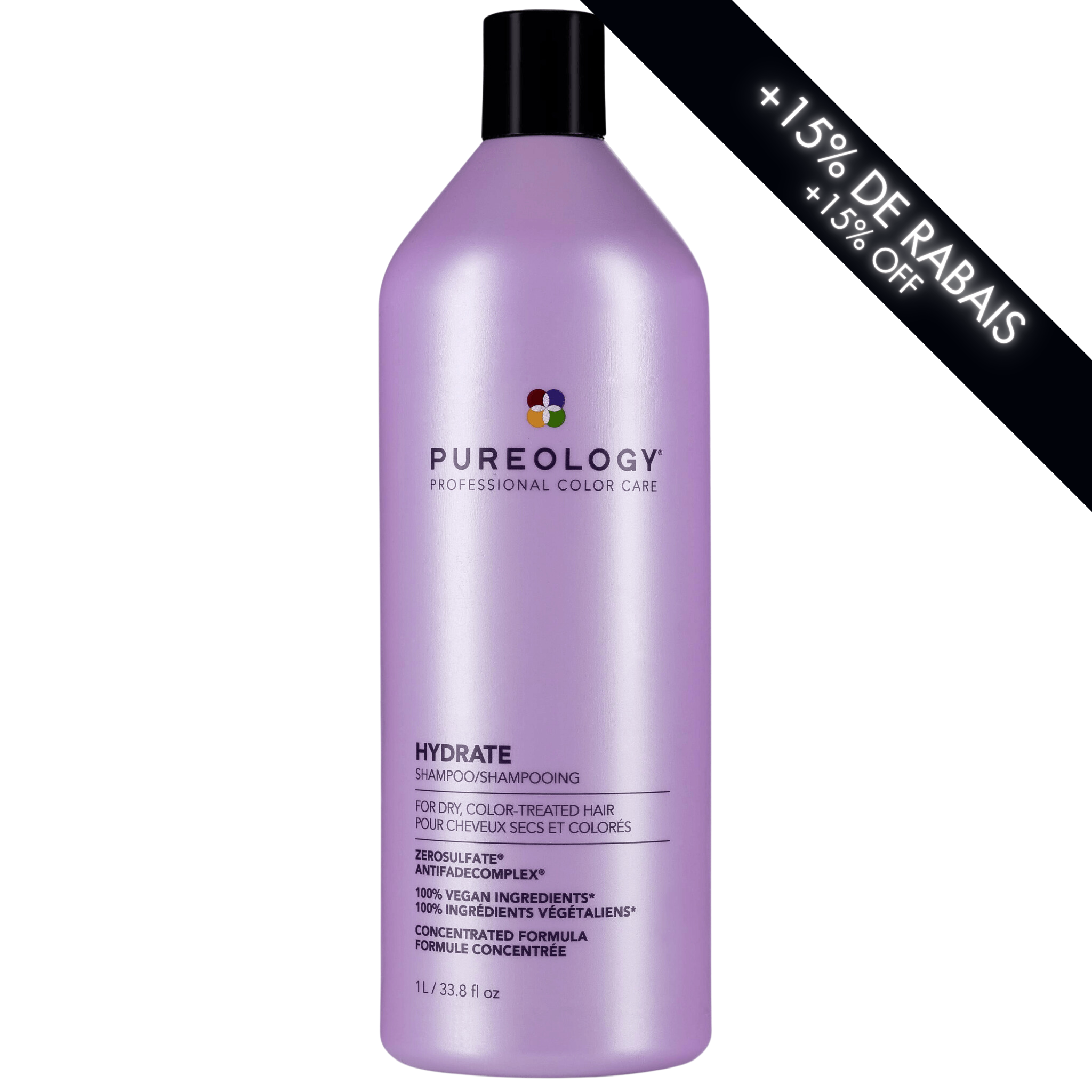 Pureology. Shampoing Hydrate - 1000 ml