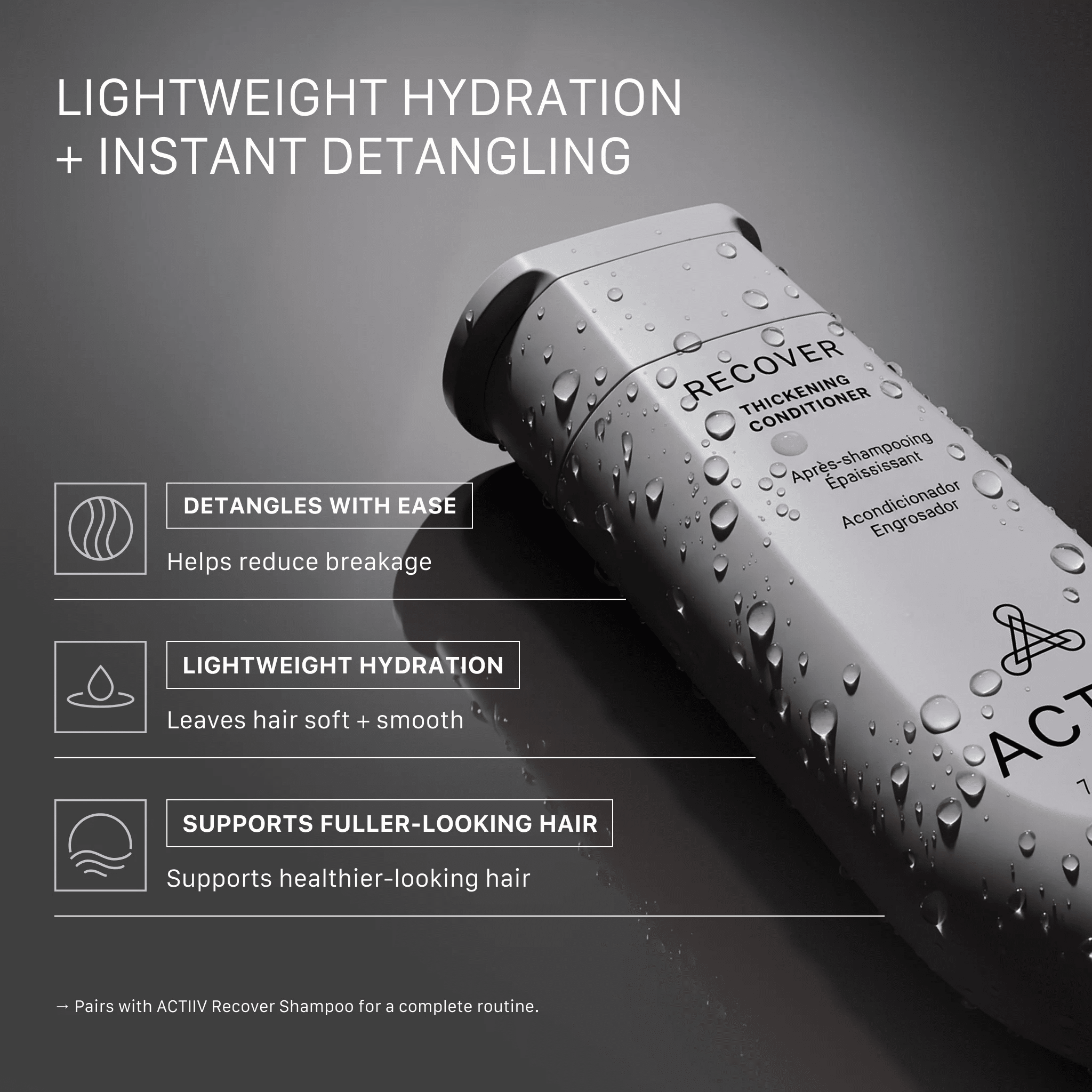 Actiiv. Revitalisant Recover - 215 ml - Concept C. Shop