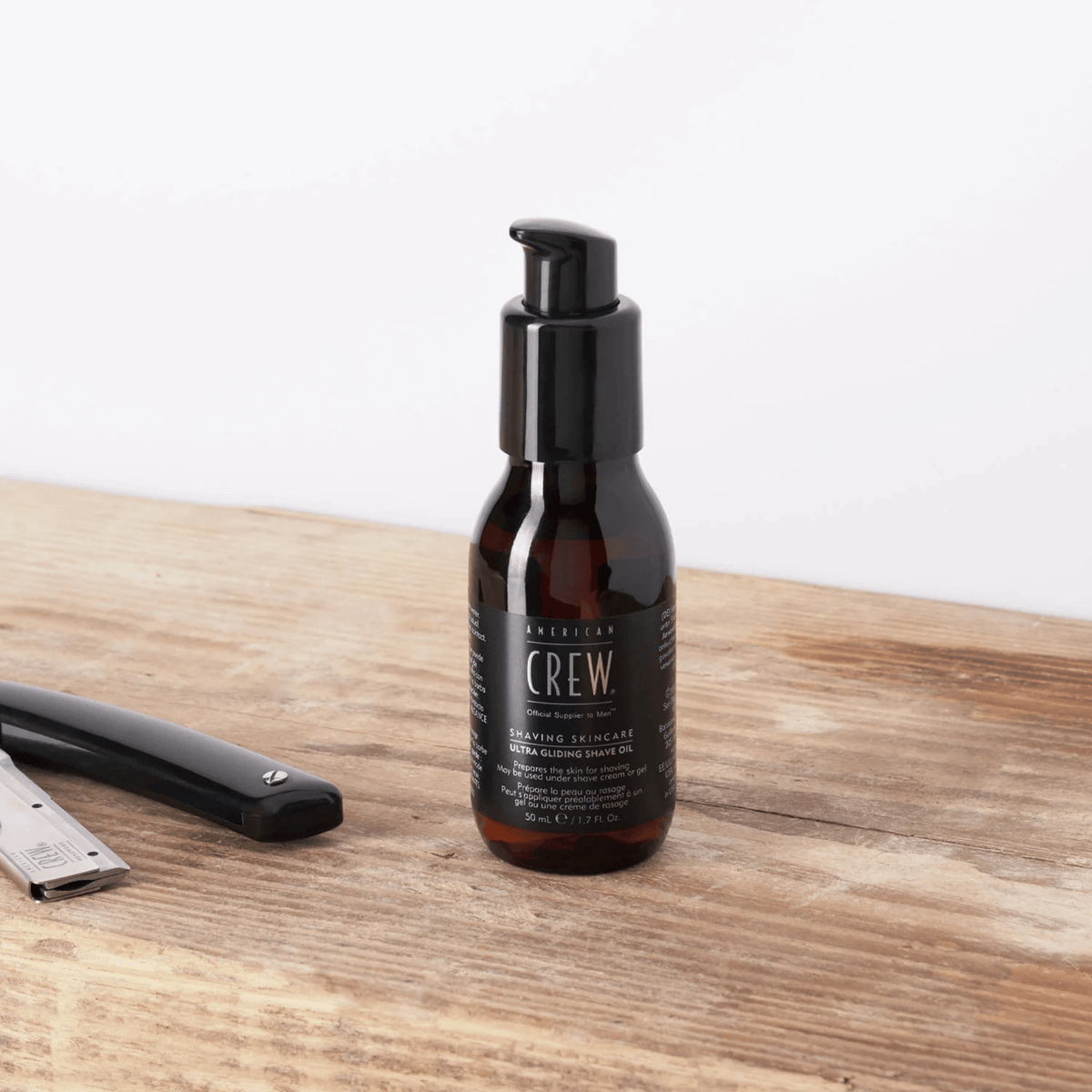 American Crew. Huile à Raser Ultra Lisse - 50 ml - Concept C. Shop