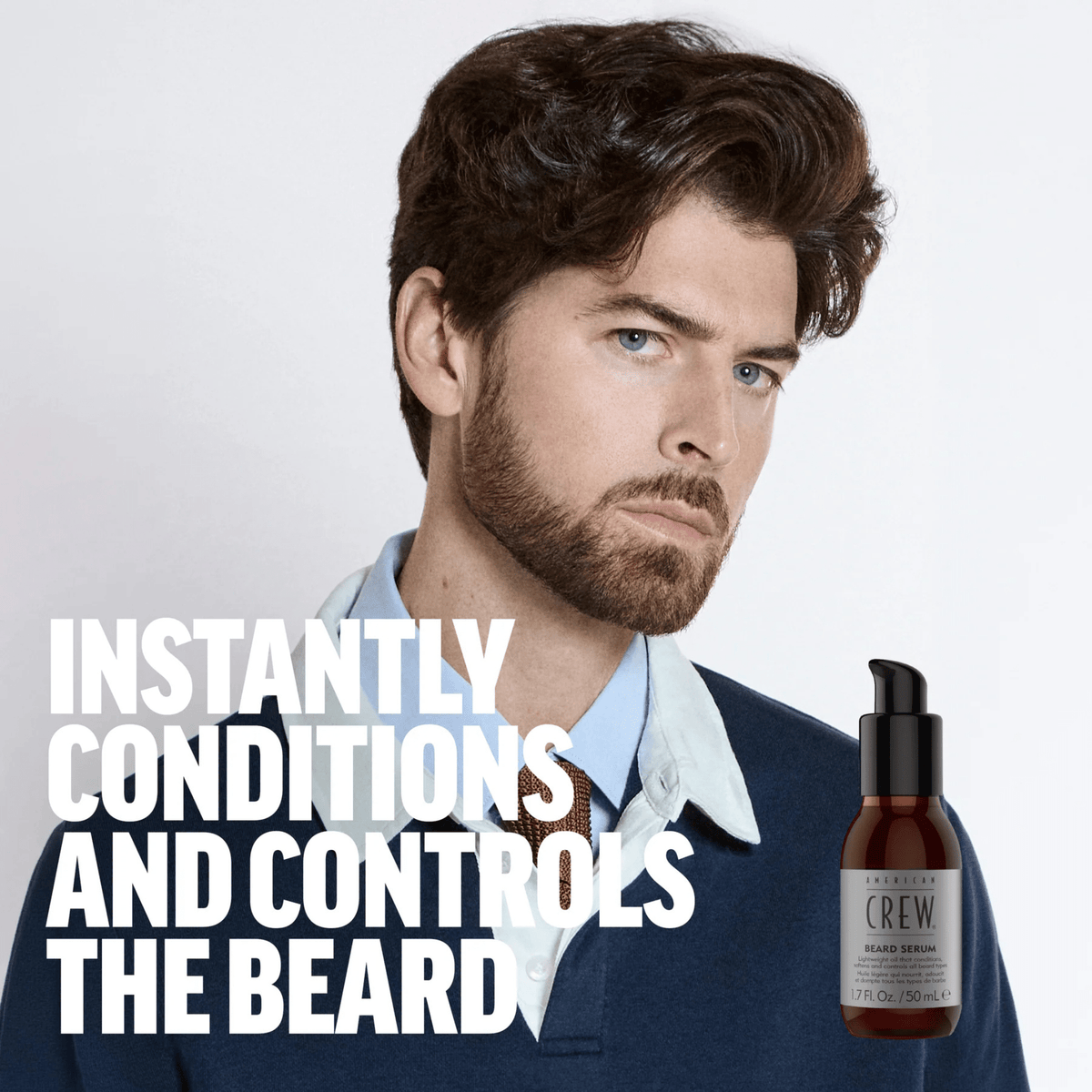 American Crew. Sérum à Barbe - 50 ml - Concept C. Shop