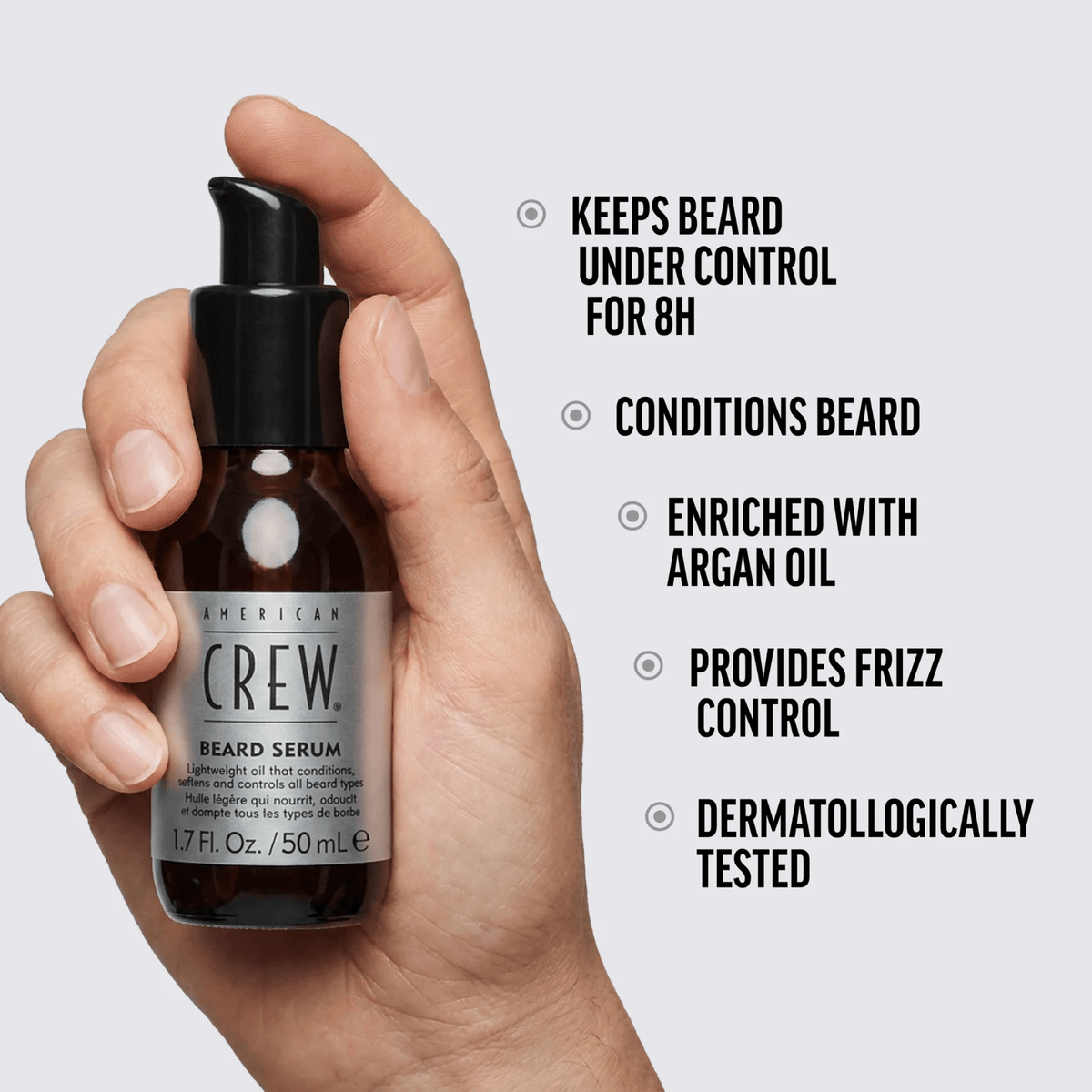 American Crew. Sérum à Barbe - 50 ml - Concept C. Shop