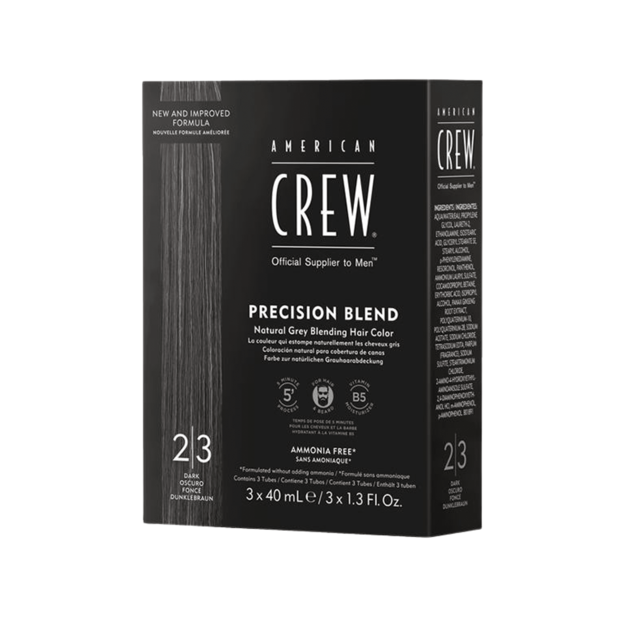 American Crew. Tube De Teinture Demi - Permanente Precision Blend - 3 x 40 ml - Concept C. Shop