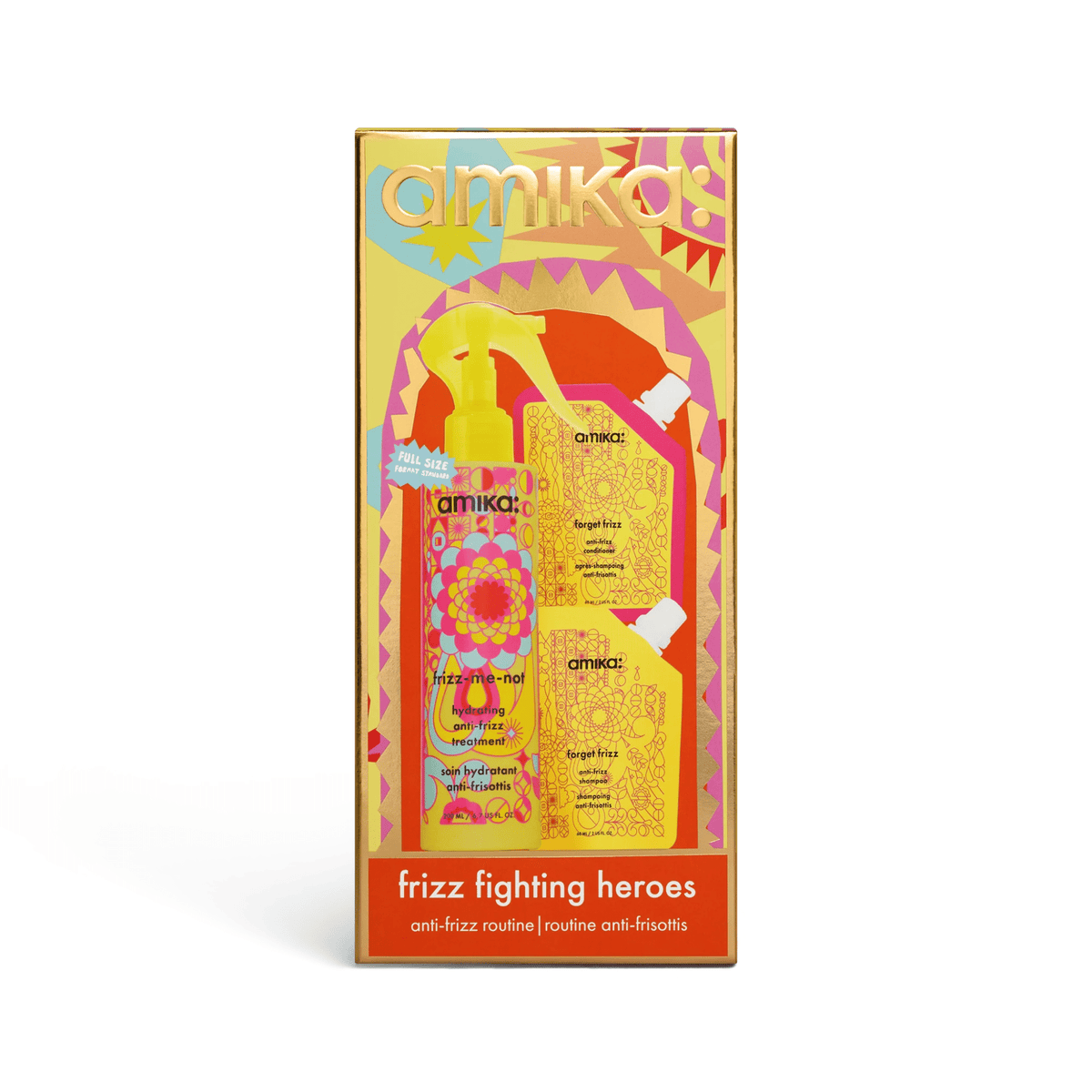 Amika. Coffret Des Fêtes - Frizz Fighting Heroes Forget Frizz - Concept C. Shop