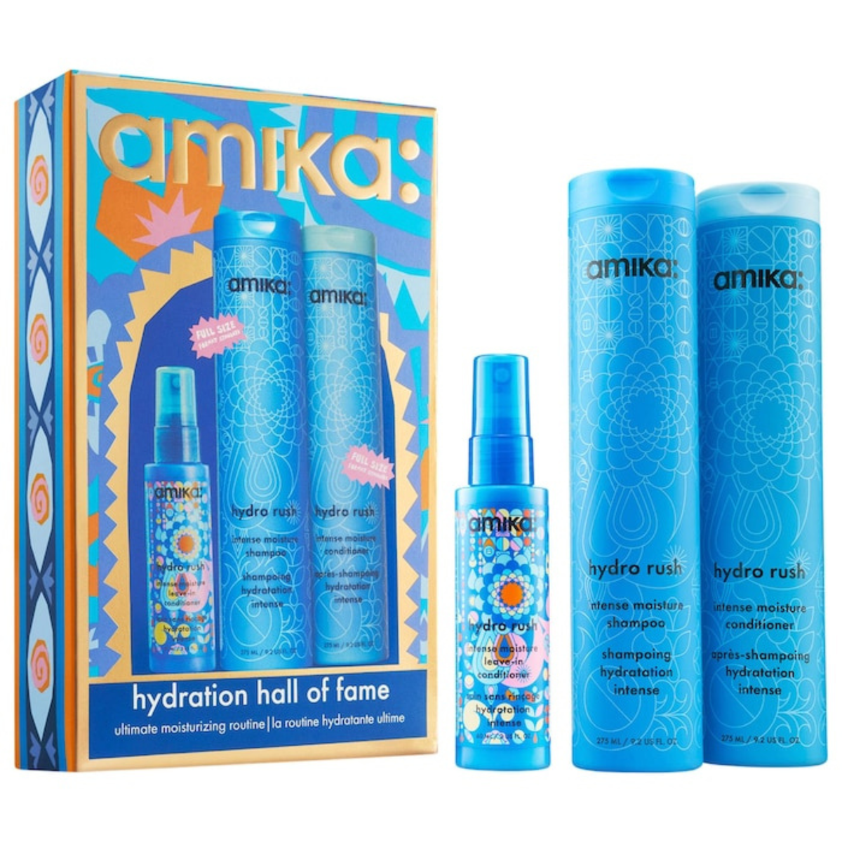 Amika. Coffret Des Fêtes - Hydratation Hall Of Fame Hydro Rush - Concept C. Shop