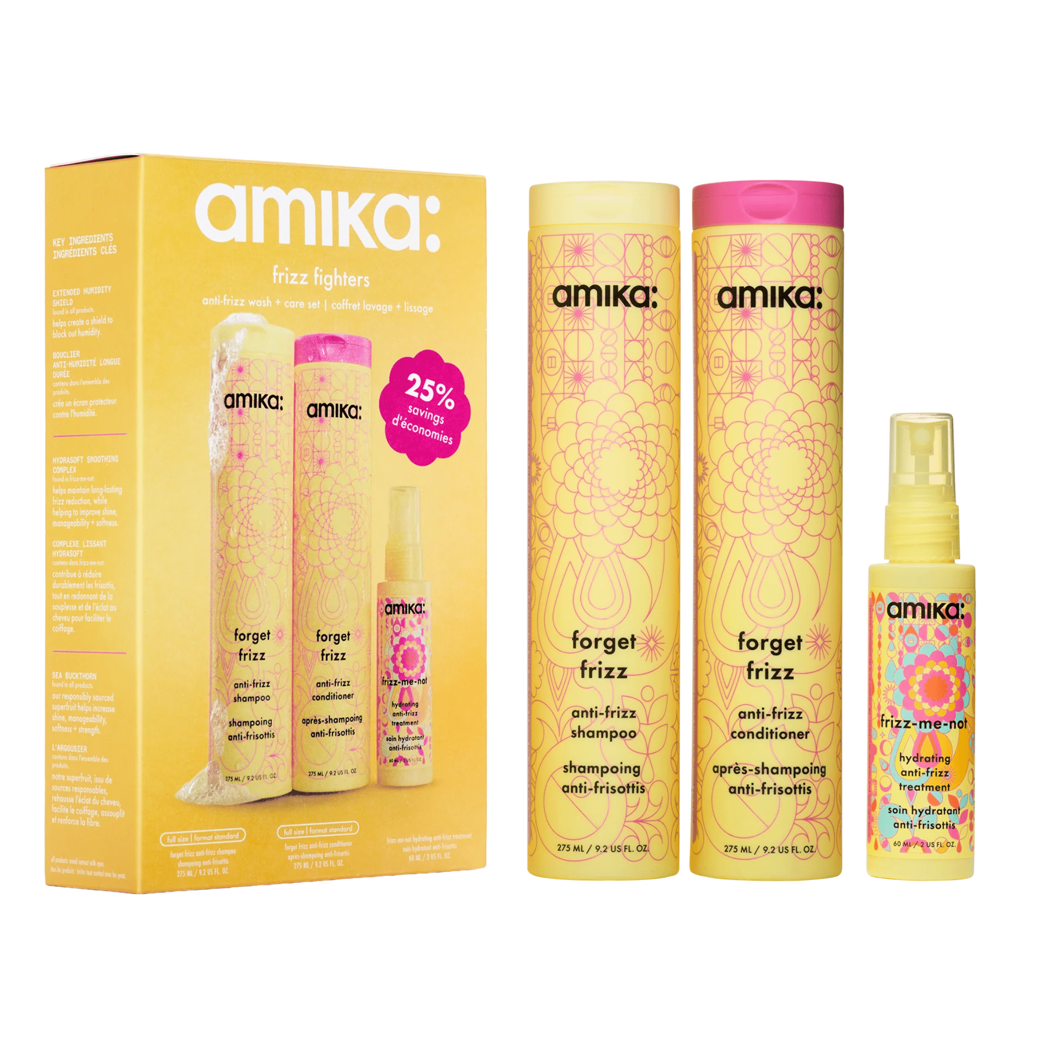 Amika. Coffret Du Printemps - Forget Frizz - Concept C. Shop