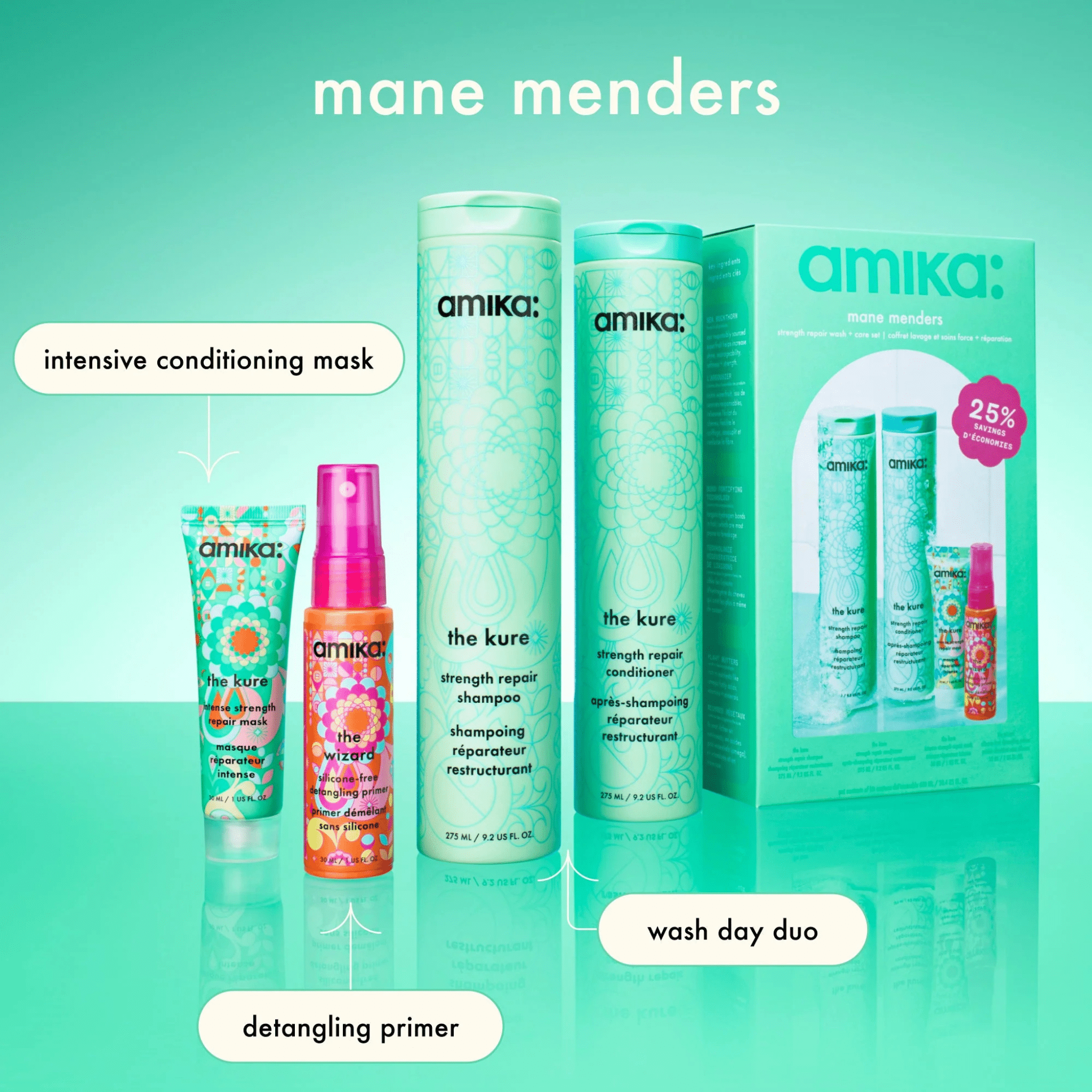 Amika. Coffret Mane Menders - Concept C. Shop