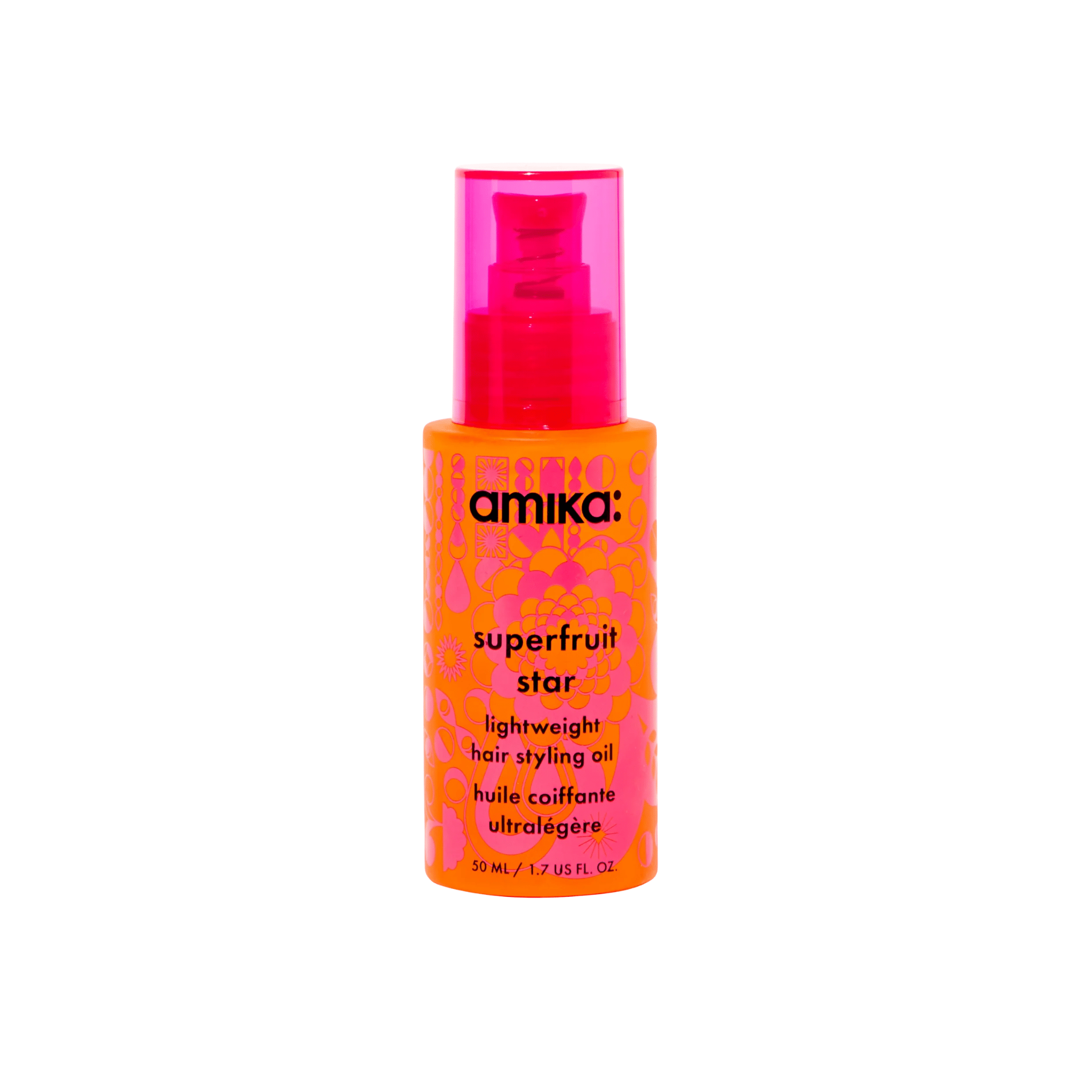 Amika. Huile Coiffante Ultra Légère Superfruit Star - 50 ml - Concept C. Shop