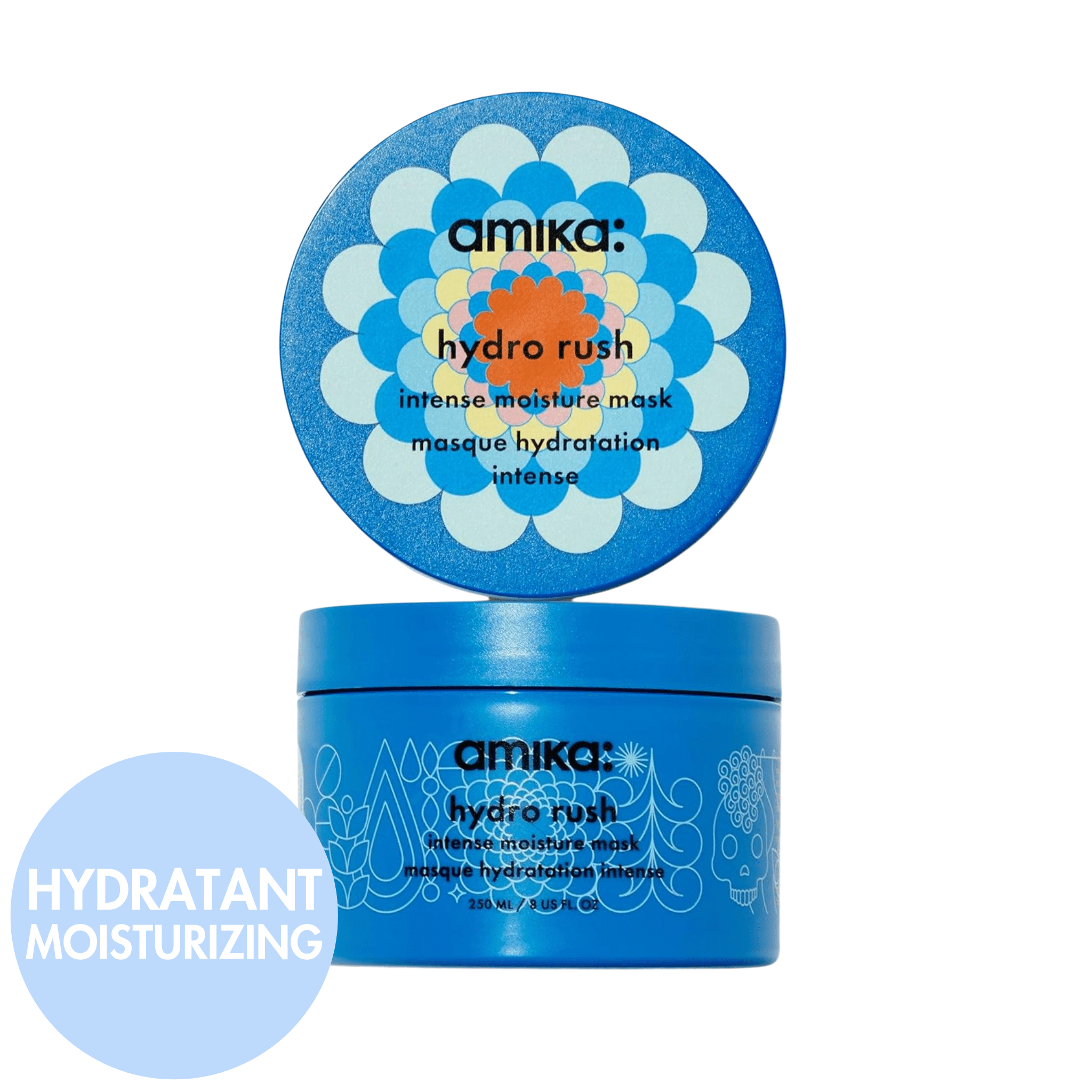 Amika. Masque Hydratation Intense Hydro Rush - 250 ml - Concept C. Shop