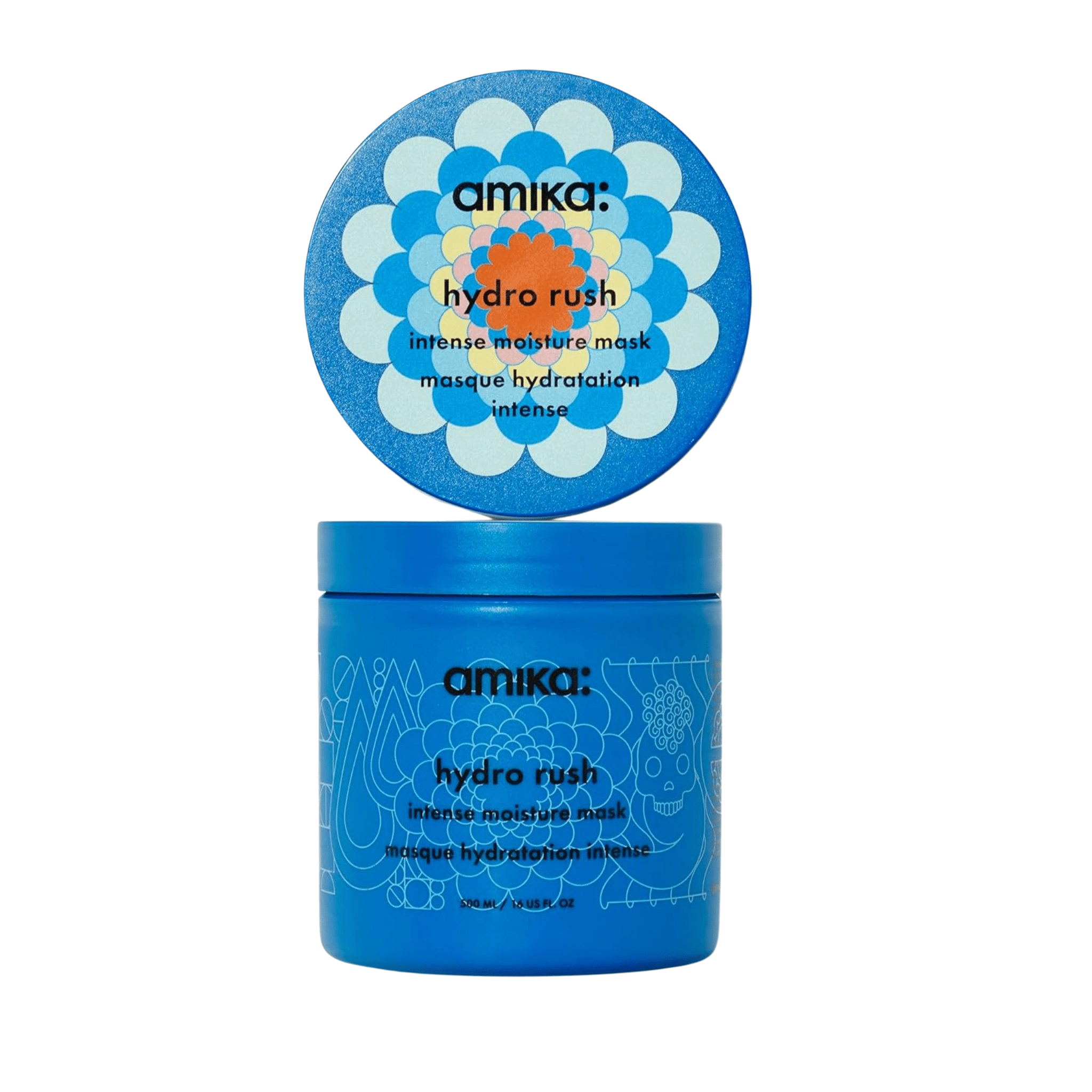 Amika. Masque Hydratation Intense Hydro Rush - 500 ml - Concept C. Shop