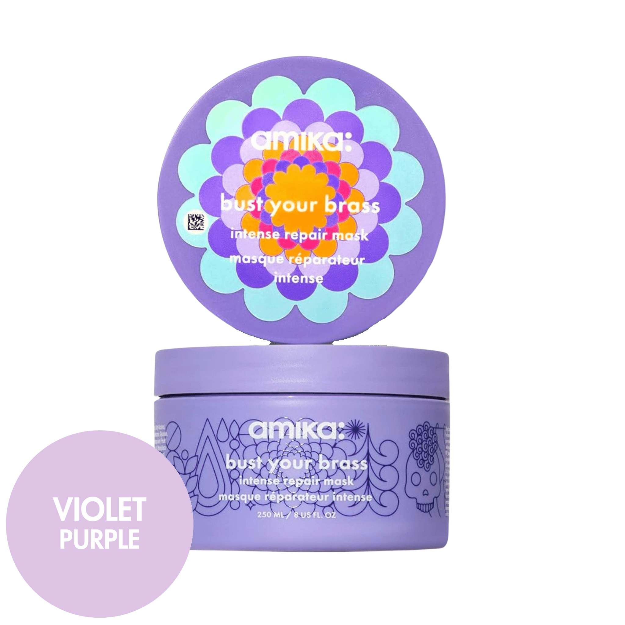Amika. Masque Réparateur Intense Bust Your Brass - 250 ml - Concept C. Shop