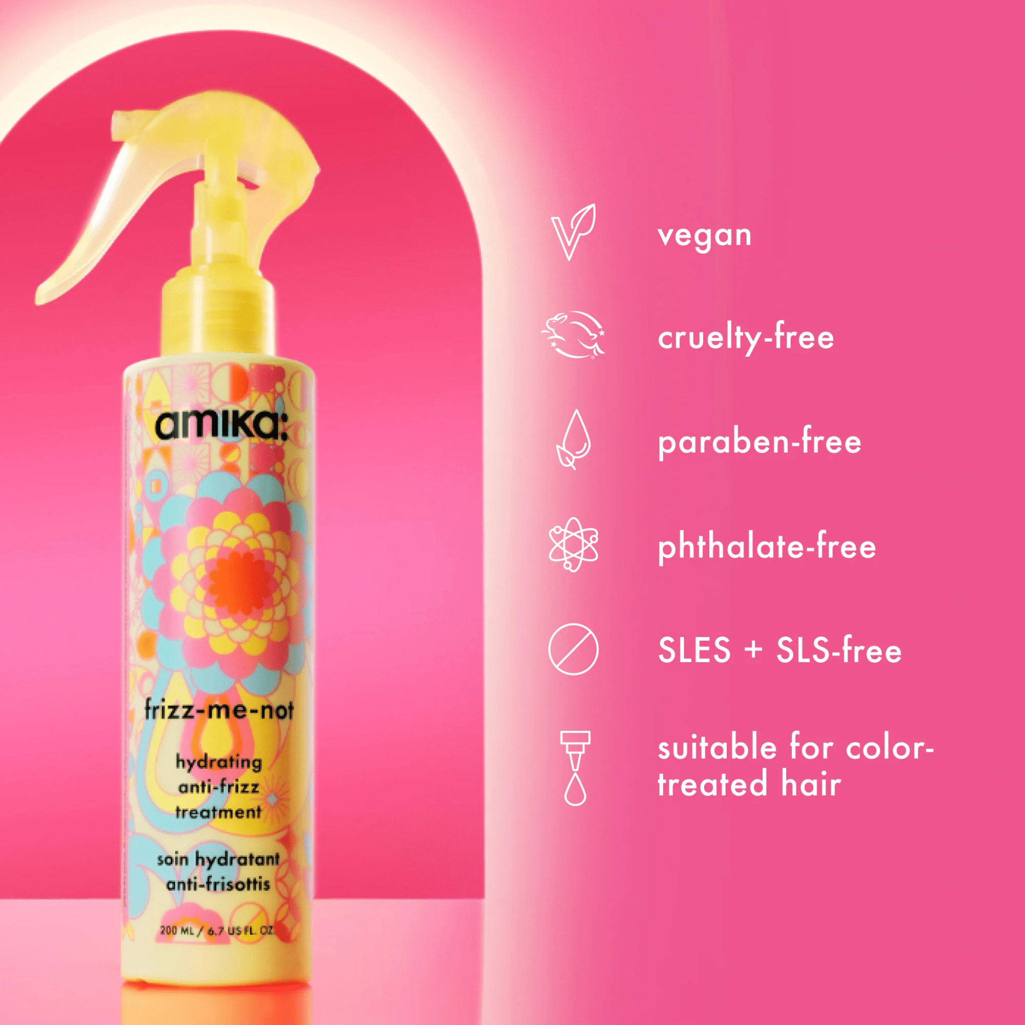 Amika. Soin Hydratant Anti - Frisottis Frizz - Me - Not - 200 ml - Concept C. Shop