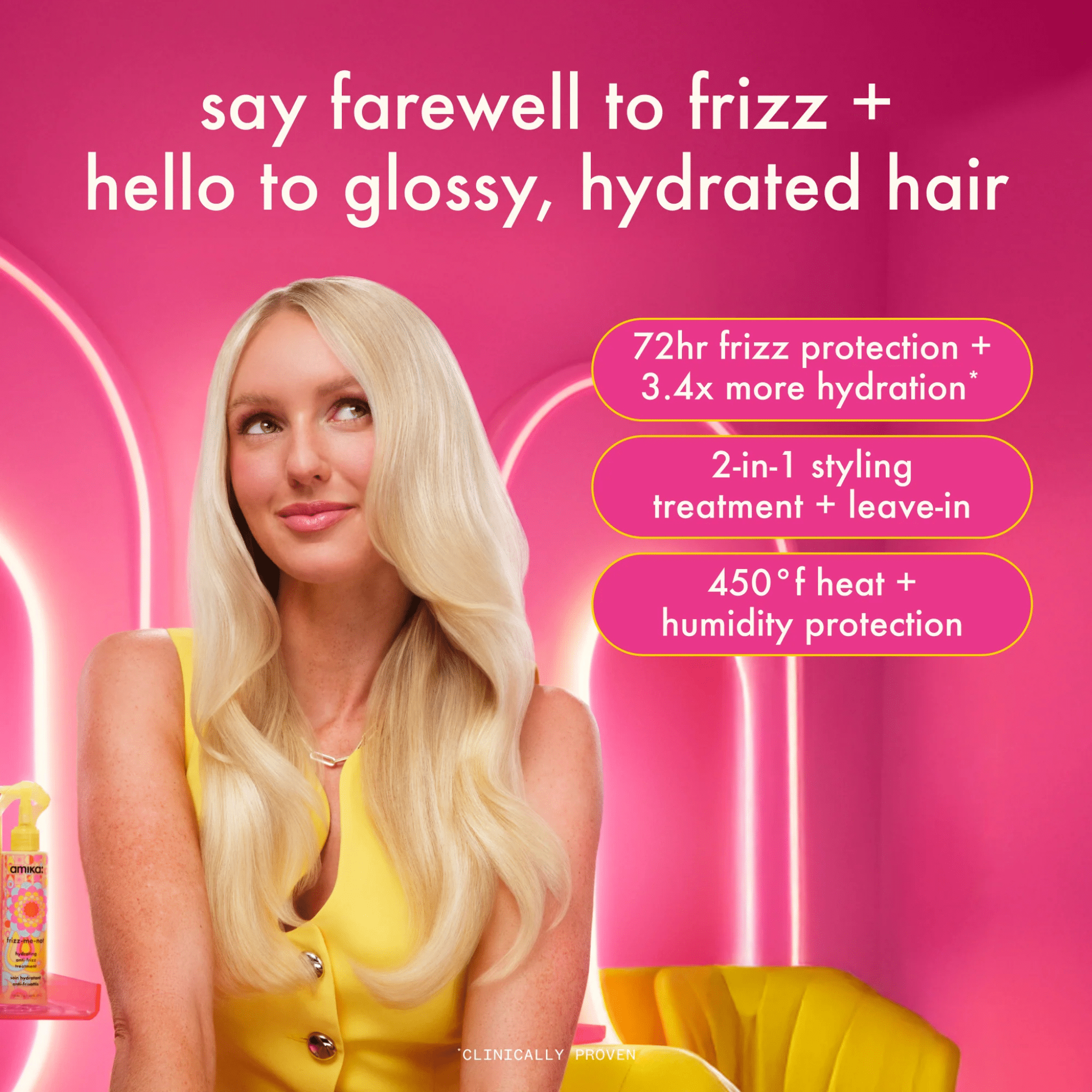 Amika. Soin Hydratant Anti - Frisottis Frizz - Me - Not - 200 ml - Concept C. Shop
