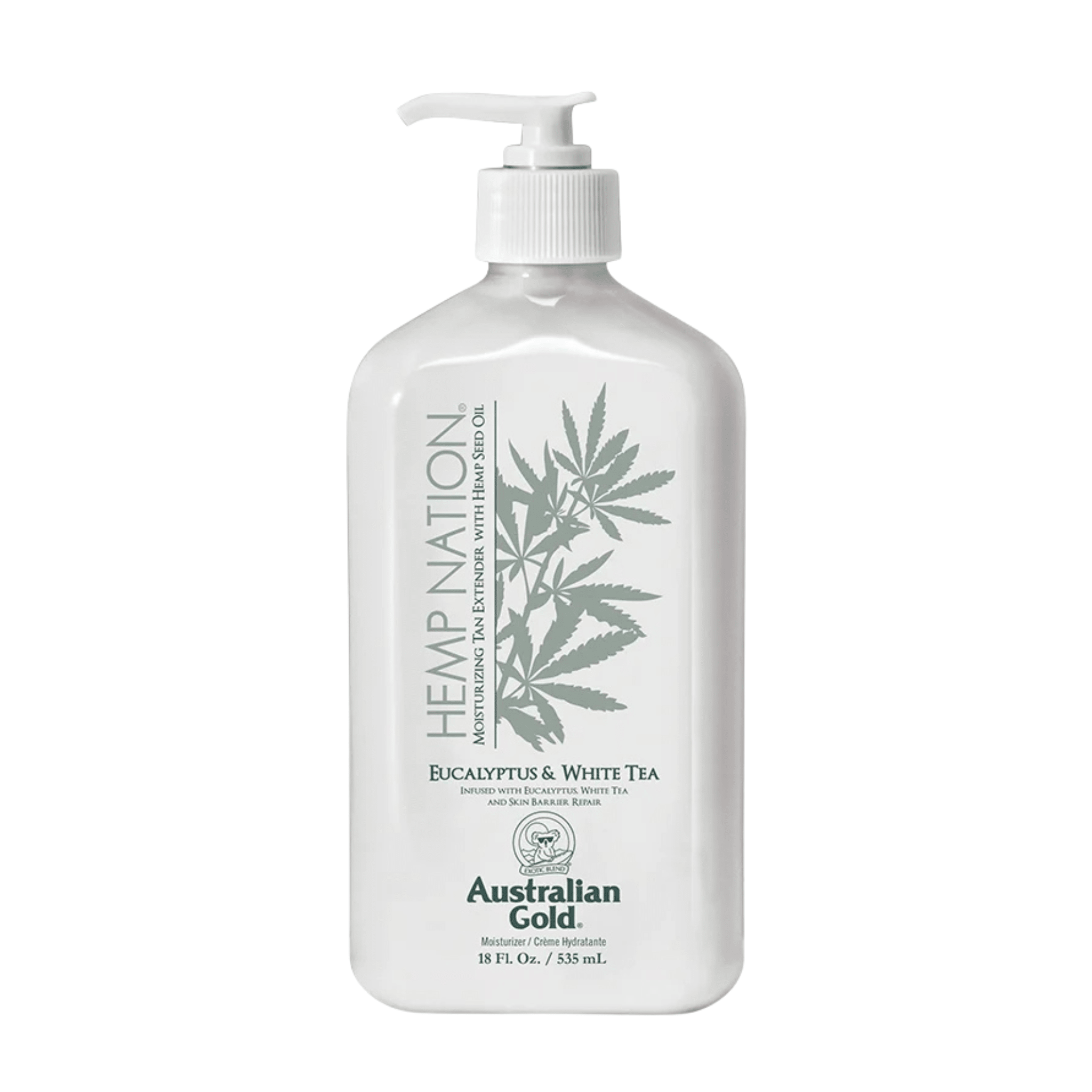 Australian Gold. Hemp Nation Prolongateur de Bronzage Eucalyptus et White Tea - 535 ml - Concept C. Shop