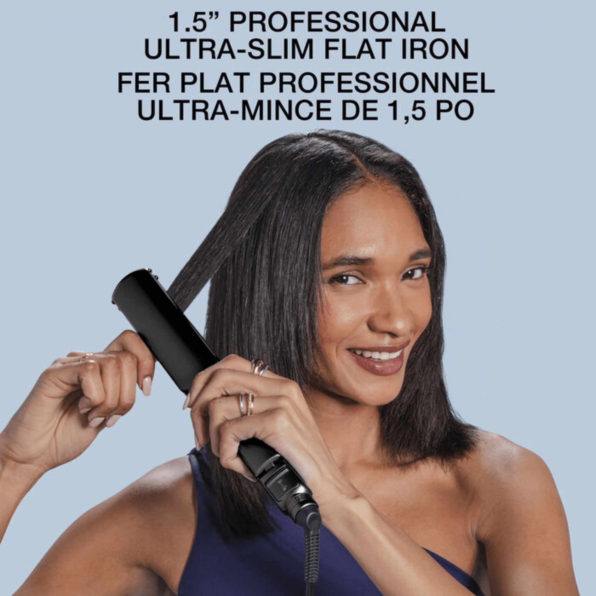 Babyliss. Fer Plat Ultra - Mince Nano Titanium Plaques En Titane Noir - 1 1/2 Po - Concept C. Shop