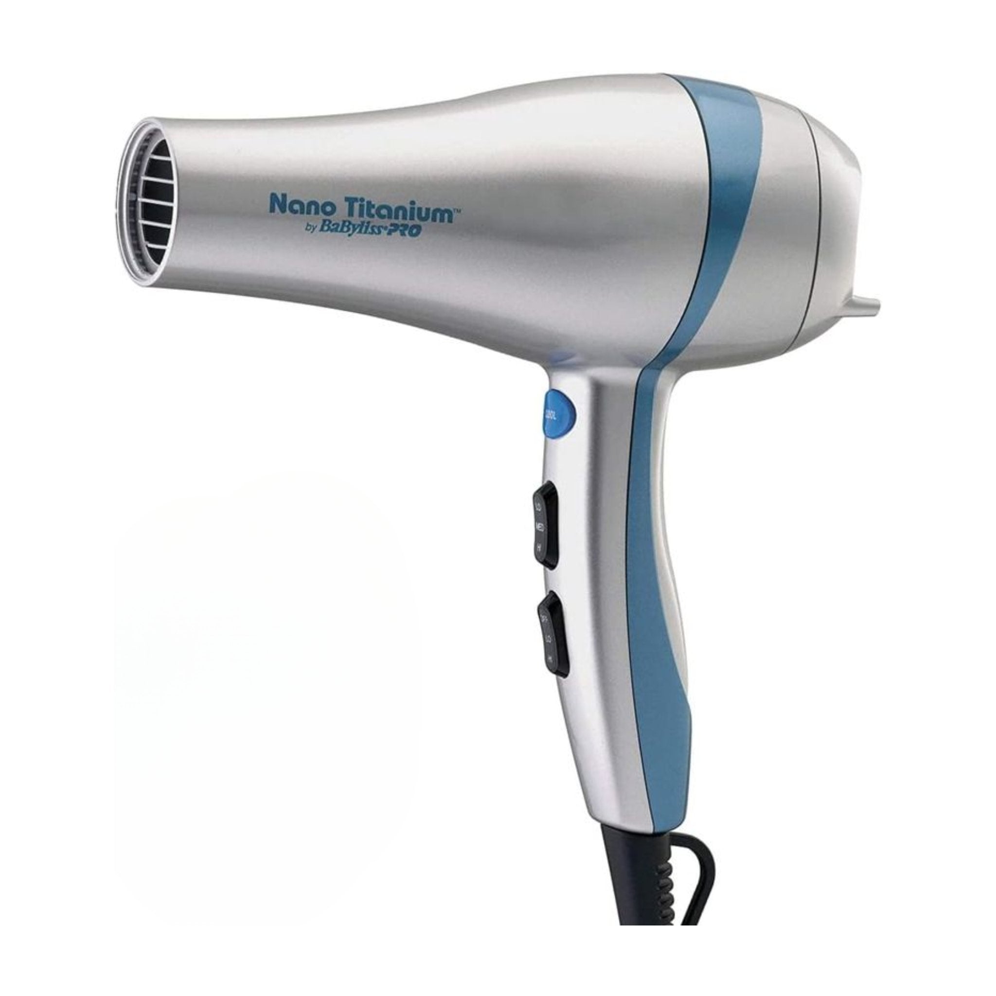 Babyliss. Nano Titanium Ionic Ceramic Hairdryer Silver